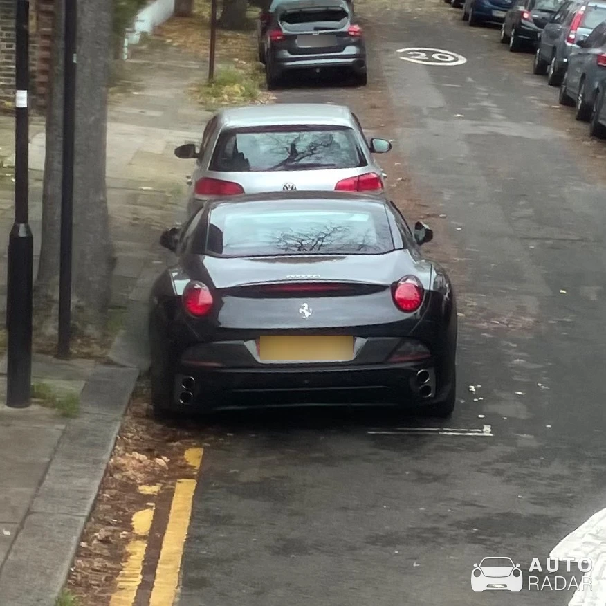 Ferrari California spotted in Greater London, United Kingdom