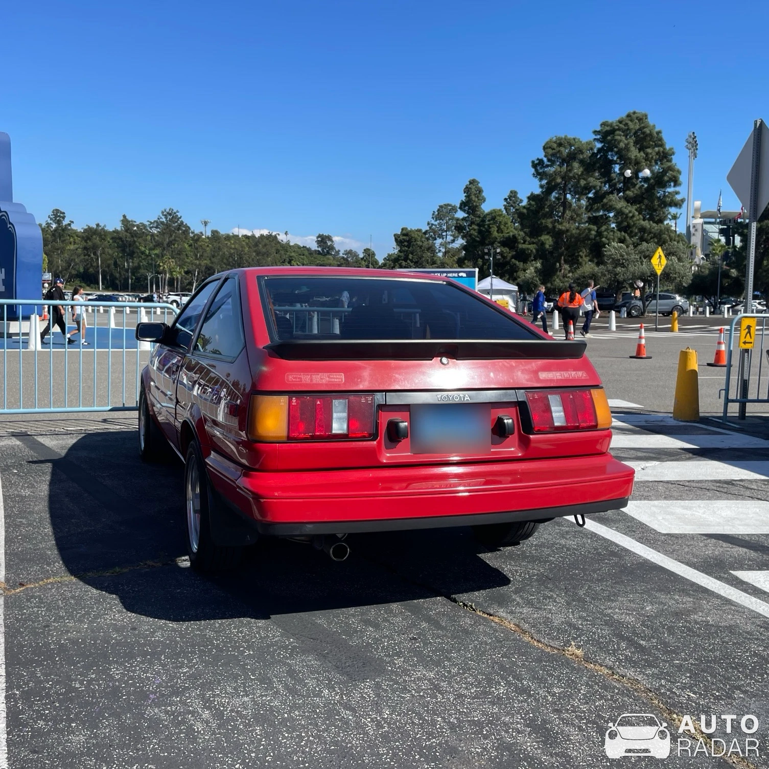 Toyota Corolla GTS AE86 spotted in Los Angeles