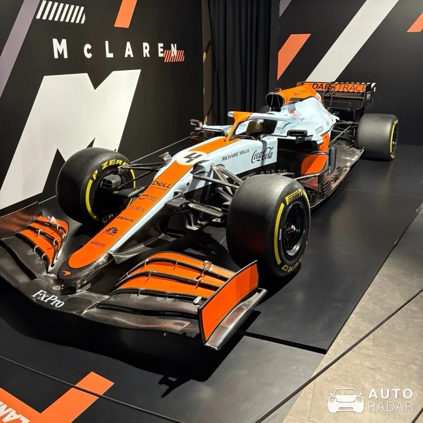 McLaren MCL35M spotted in Romanel-sur-Lausanne