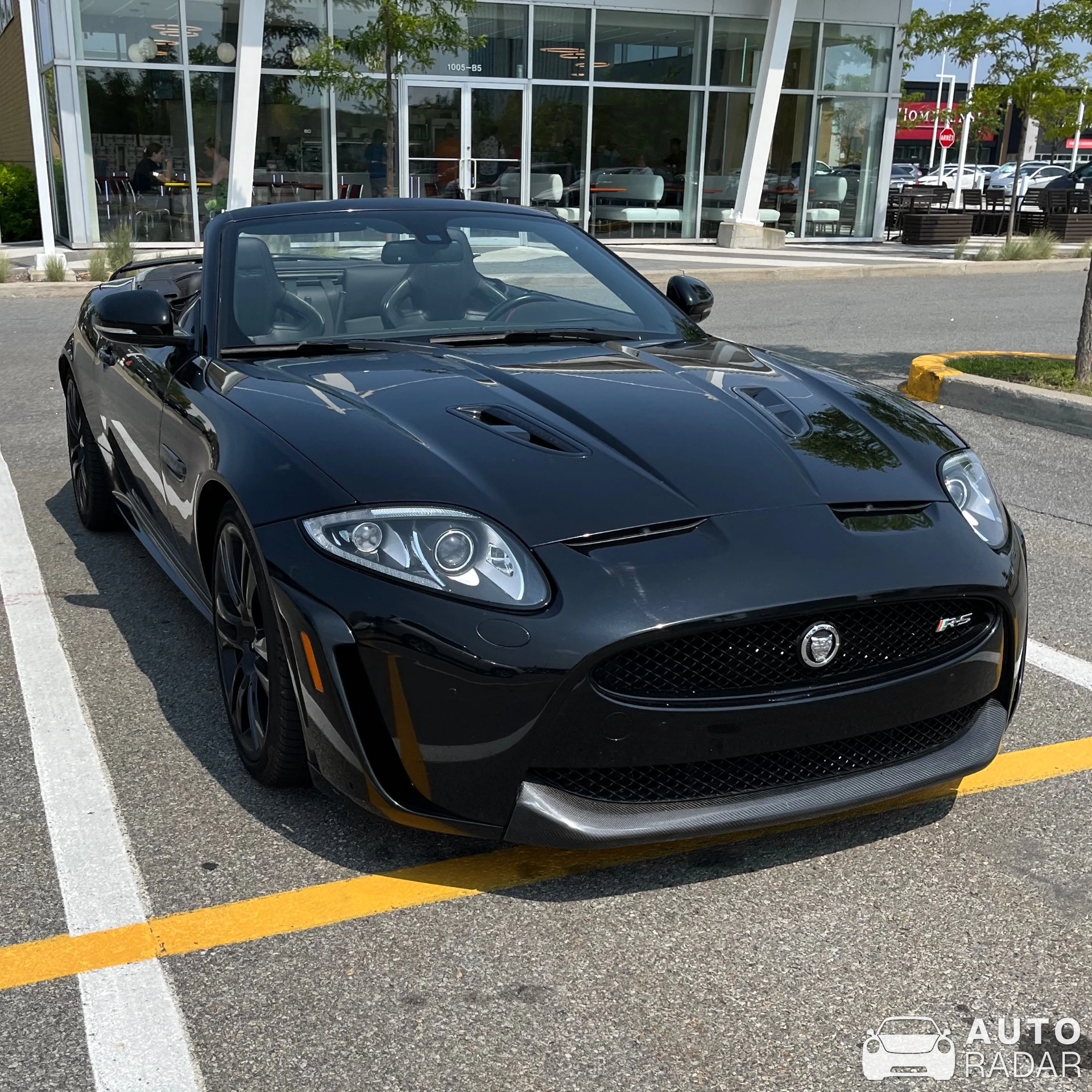 Jaguar XKR Convertible spotted in Montréal, Canada