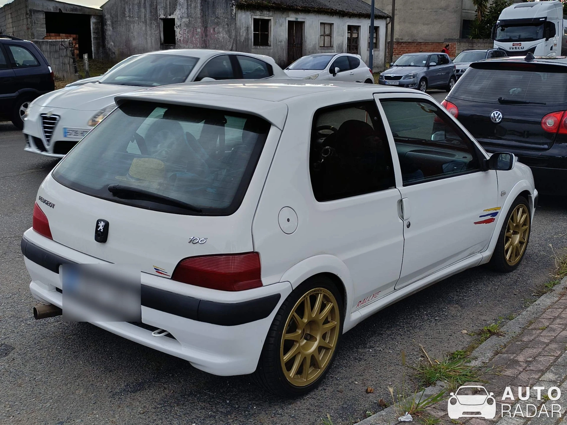 Peugeot 106 Rally spotted in Silleda