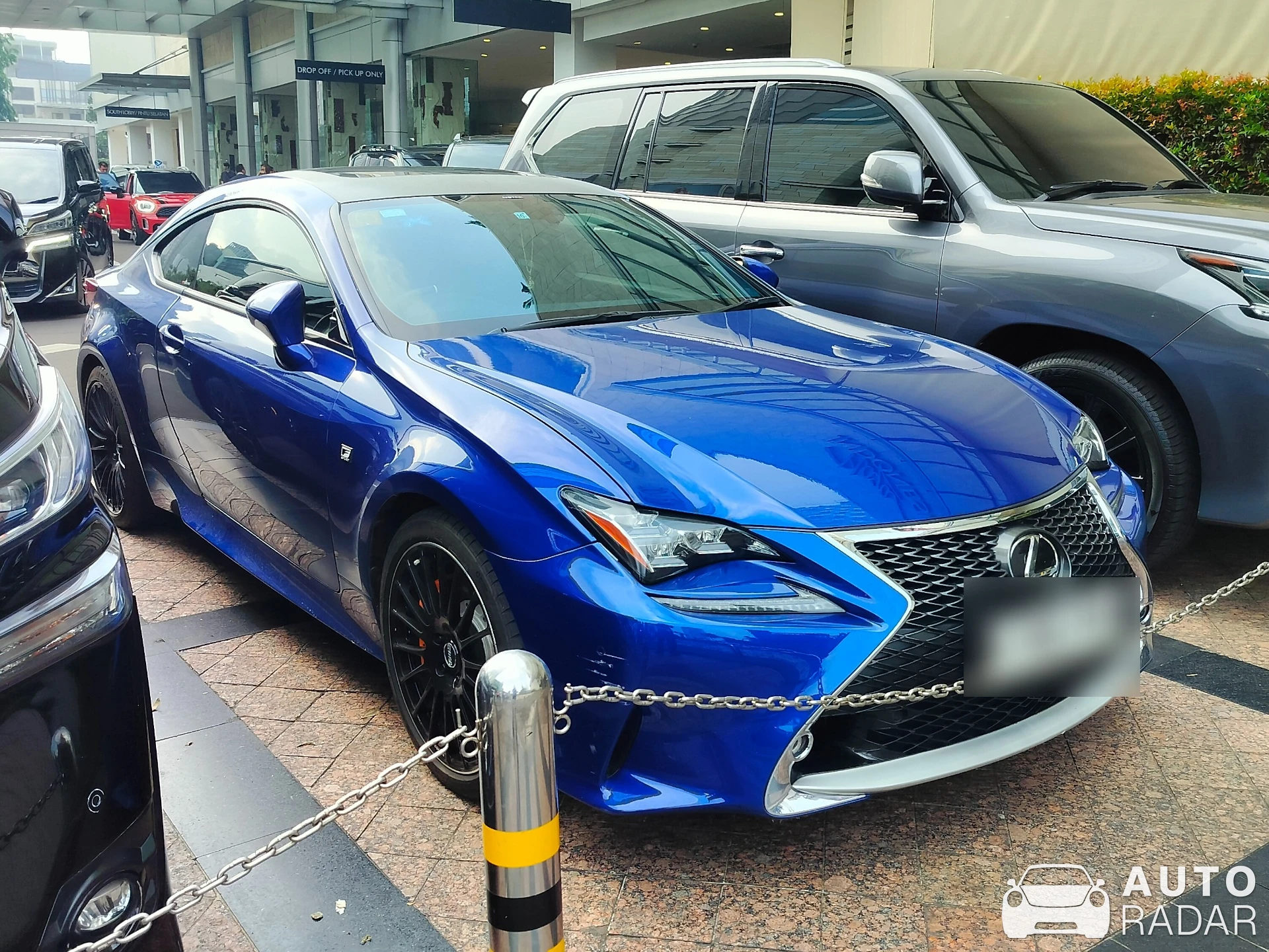 Lexus RC F spotted in Kota Jakarta Pusat, Indonesia