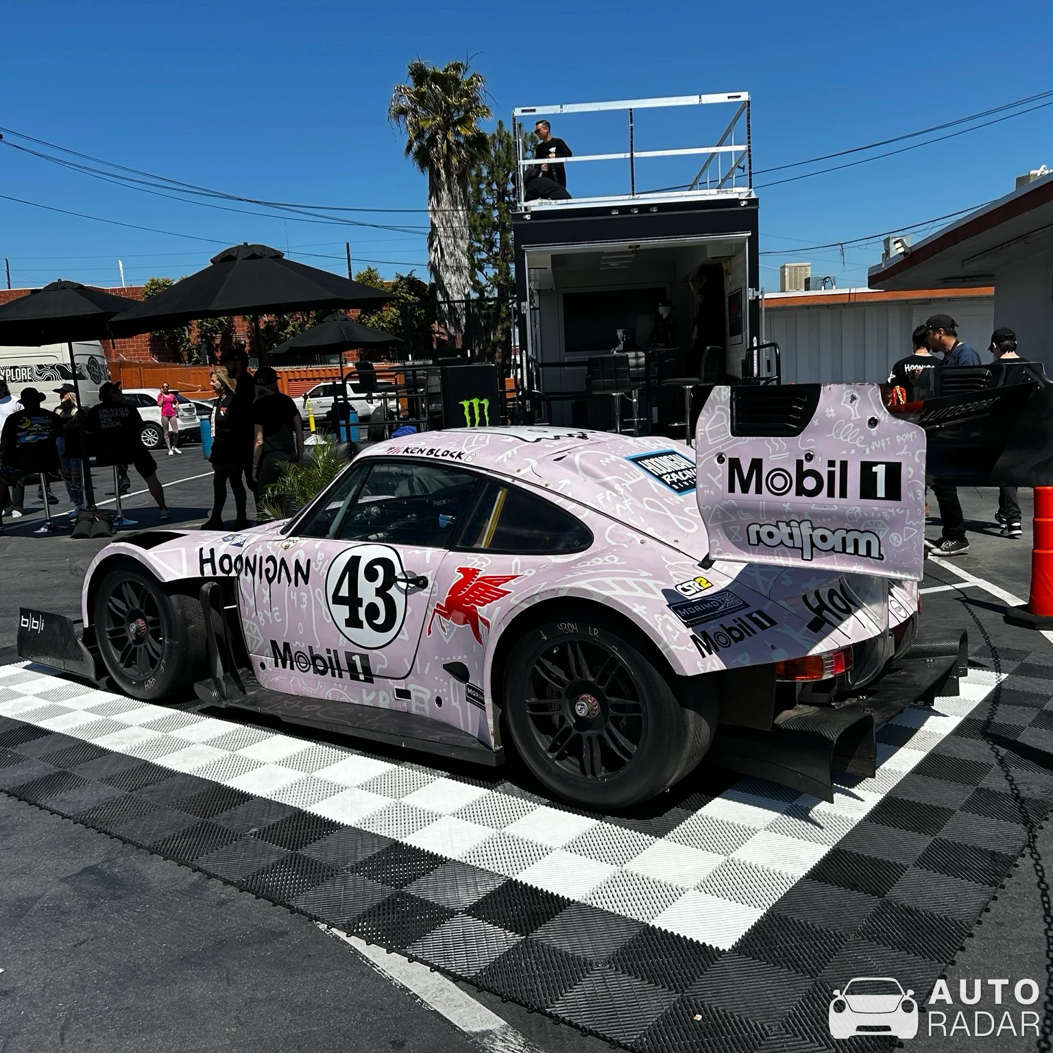 Porsche 911 SVRSR Hoonipigasus spotted in Long Beach