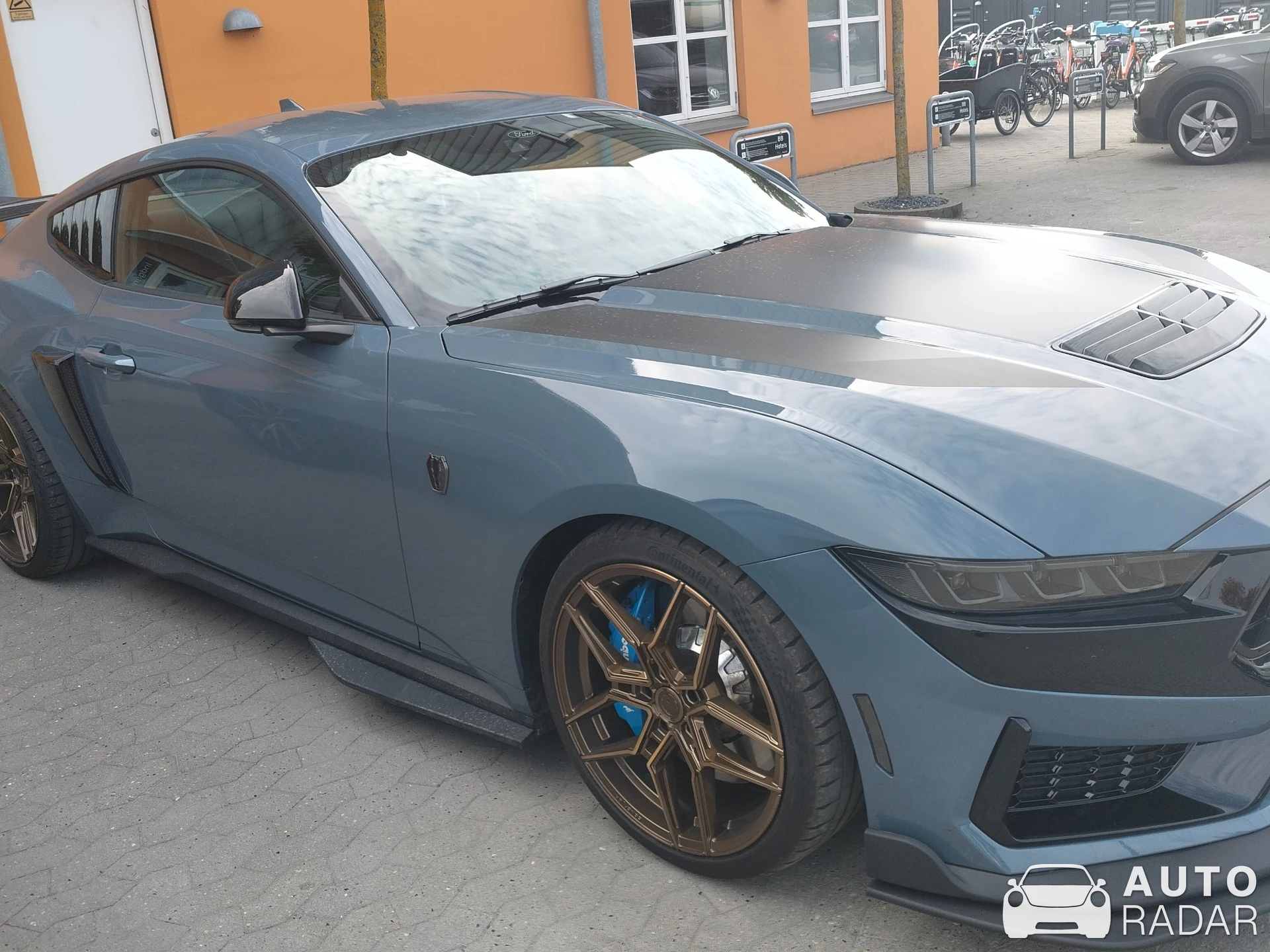 Ford Mustang Dark Horse S650 spotted in Aarhus