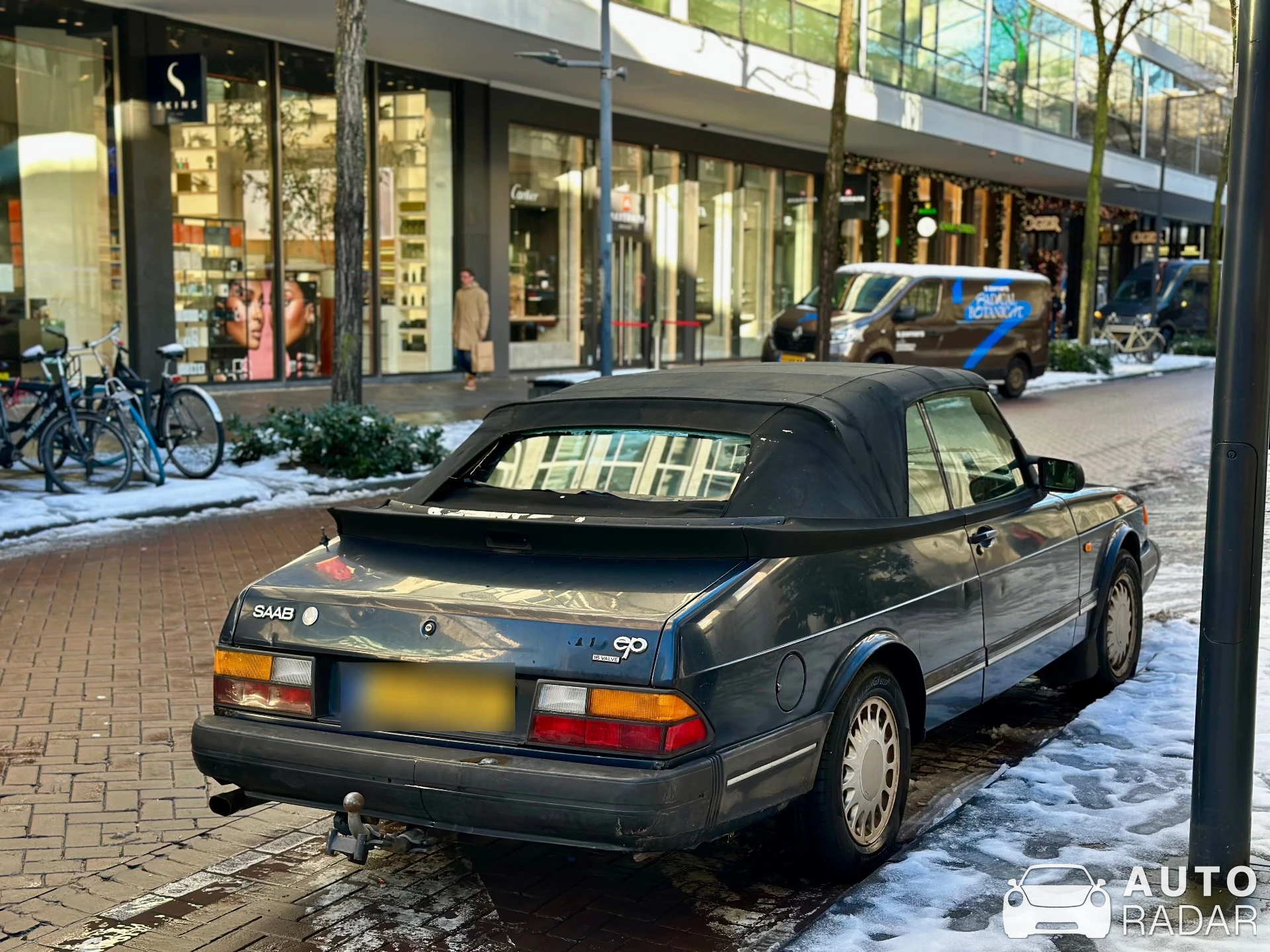 Saab 900 Cabriolet spotted in Rotterdam, Netherlands