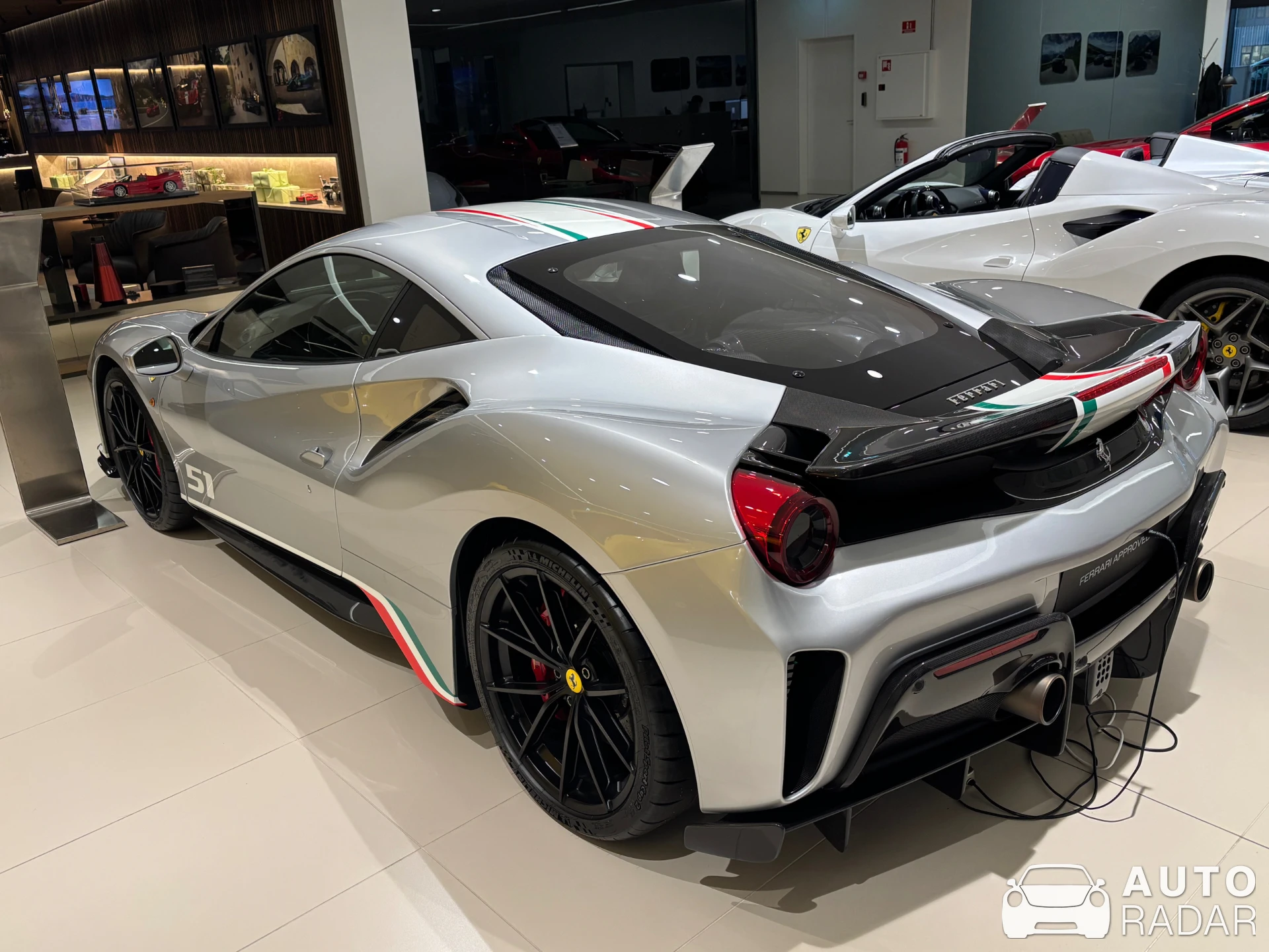 Ferrari 488 Pista Piloti spotted in Kongens Lyngby, Danmark