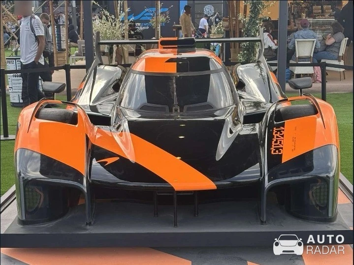 McLaren BP23 Prototype spotted in Le Mans