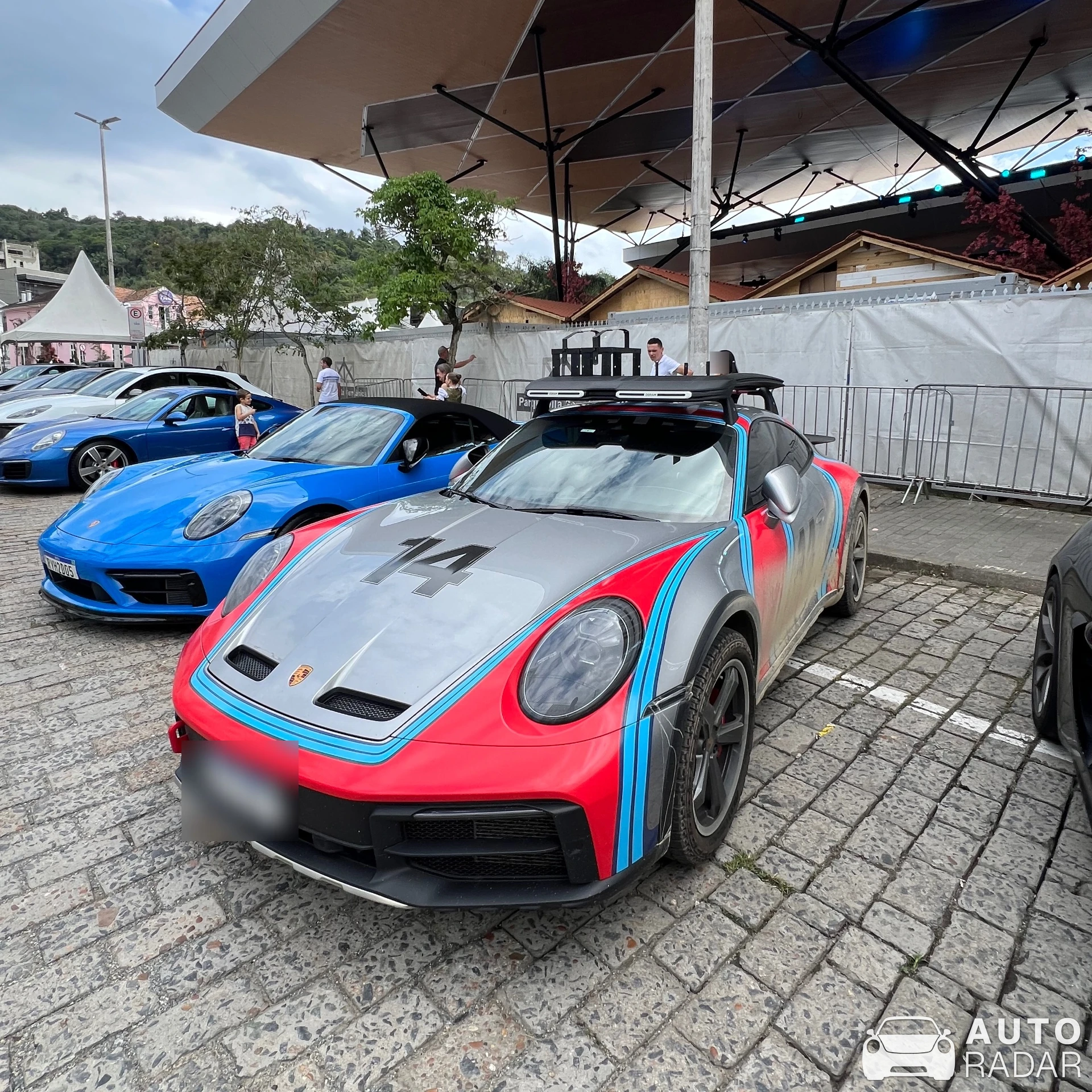 Porsche 992 Dakar spotted in Blumenau, Brazil