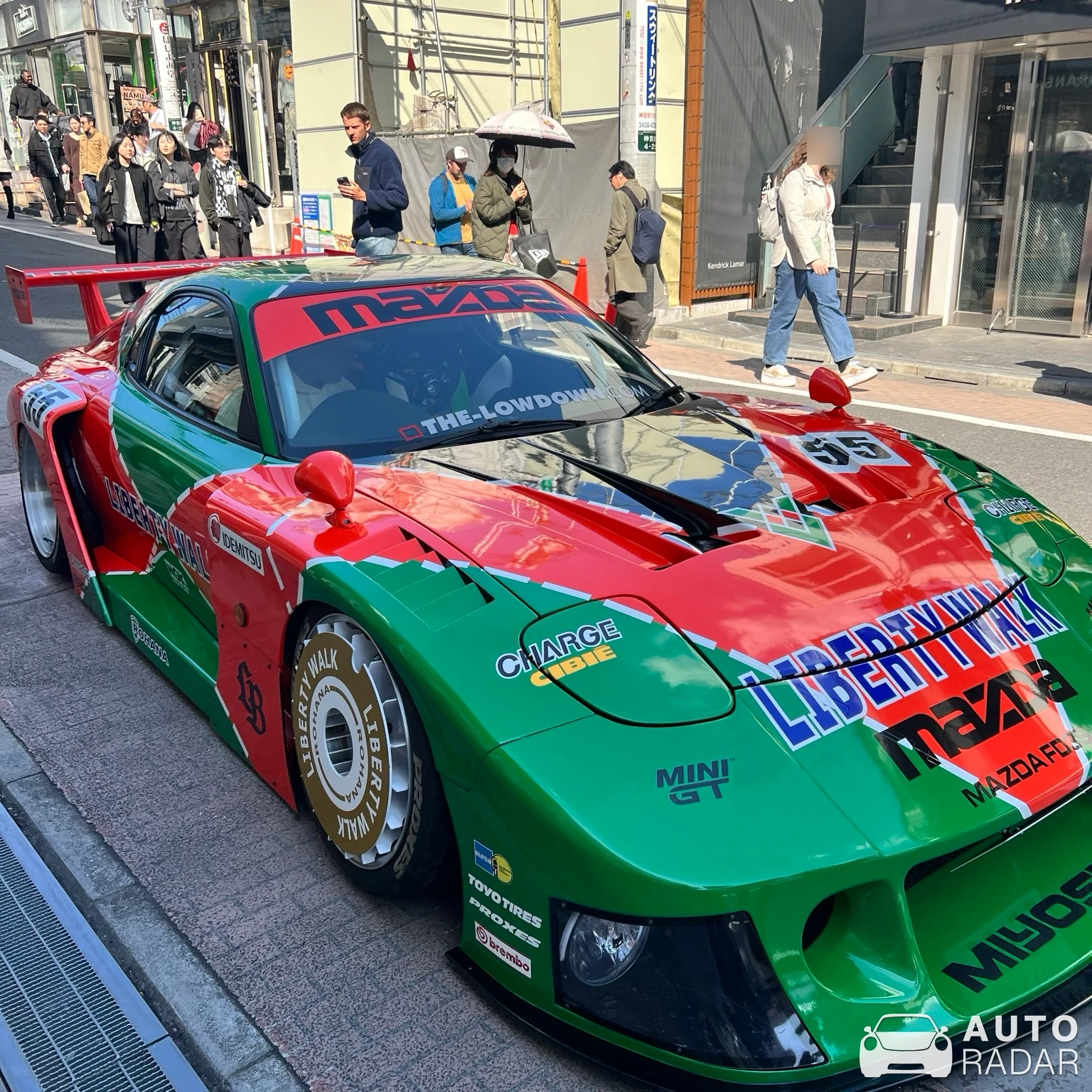 Mazda LB-Super Silhouette MAZDA FD3S RX-7 spotted in Shibuya