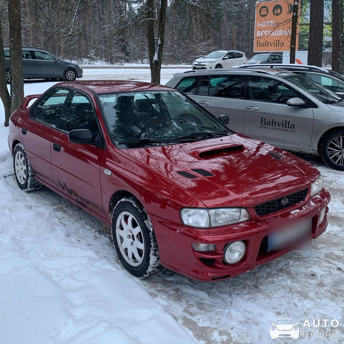 Subaru Impreza WRX spotted in Baltezers, Latvia