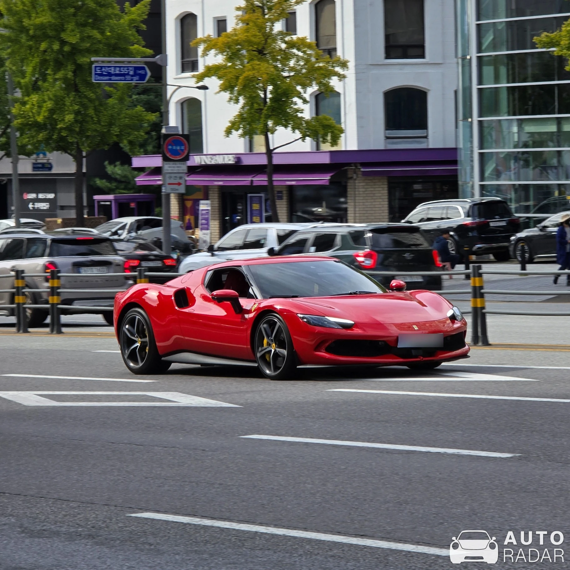 Ferrari 296 GTB spotted in 강남구, 대한민국