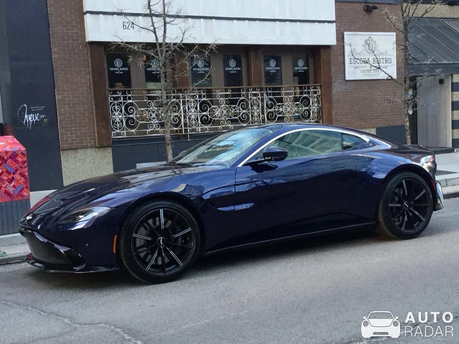 Aston Martin V8 Vantage spotted in Calgary, Canada