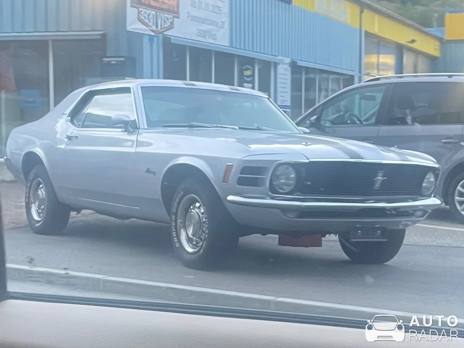 Ford Mustang 1970 spotted in Bitsch, Switzerland