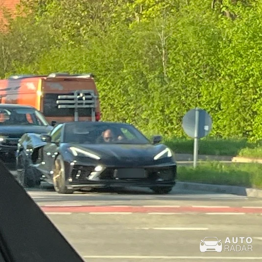 Chevrolet Corvette C8 Stingray spotted in Kempten (Allgäu)