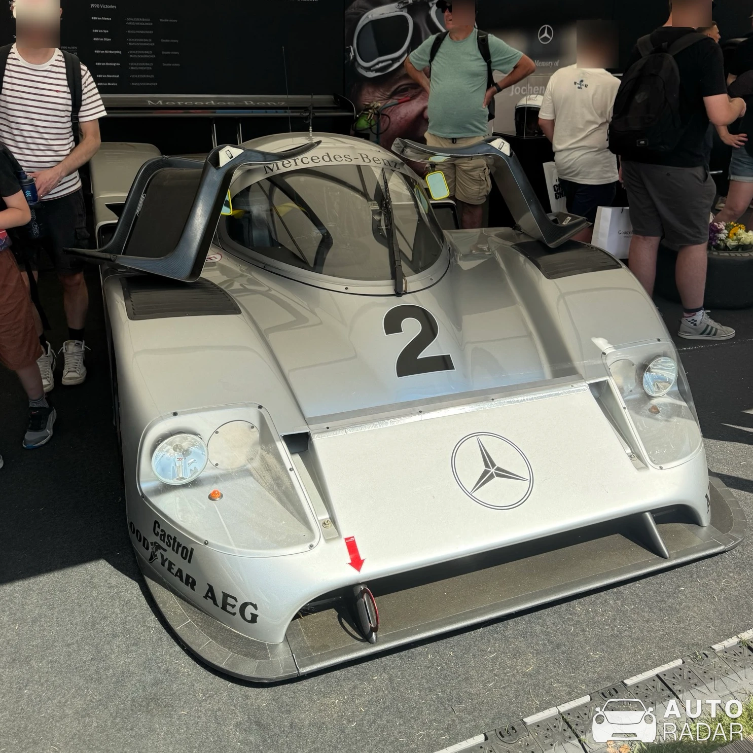 Mercedes-Benz C11 spotted in Chichester