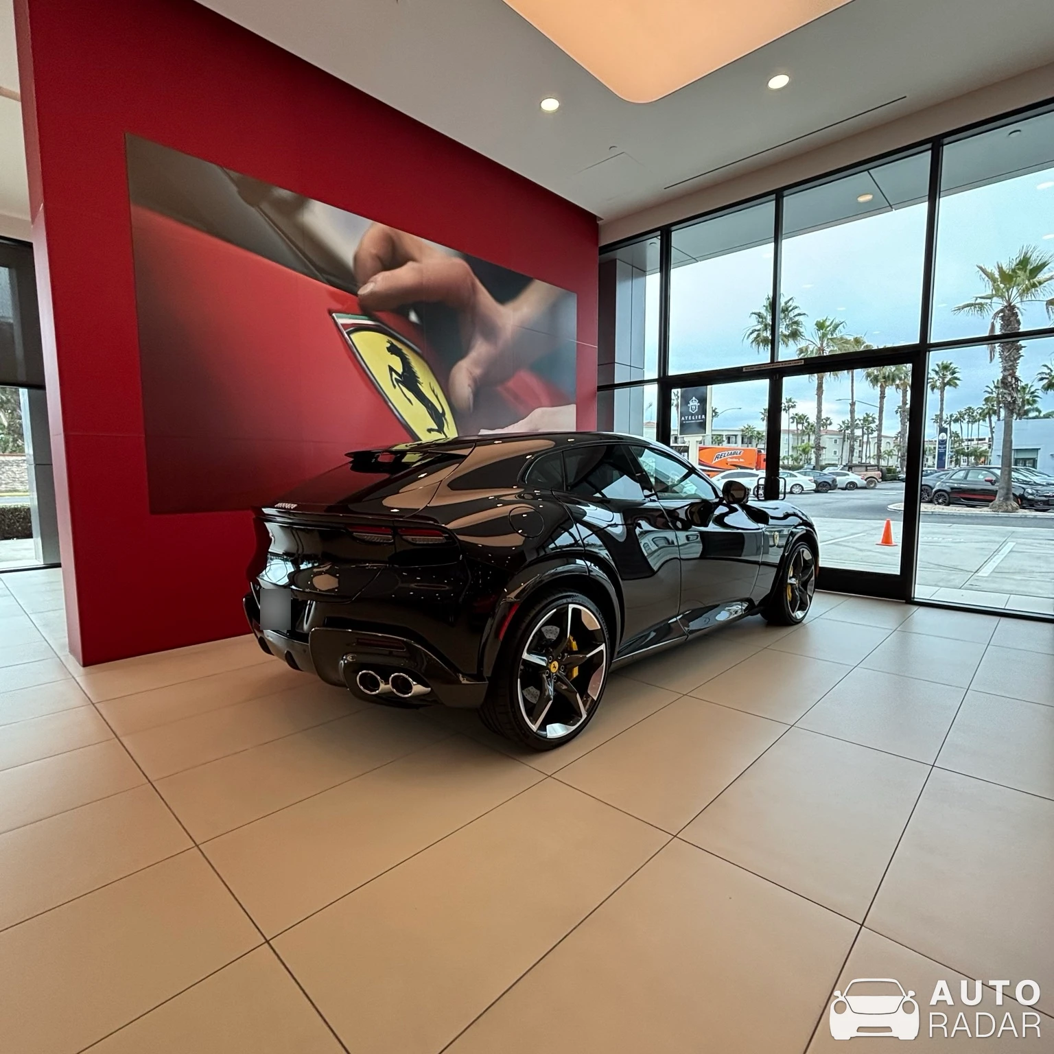 Ferrari Purosangue spotted in Newport Beach, United States