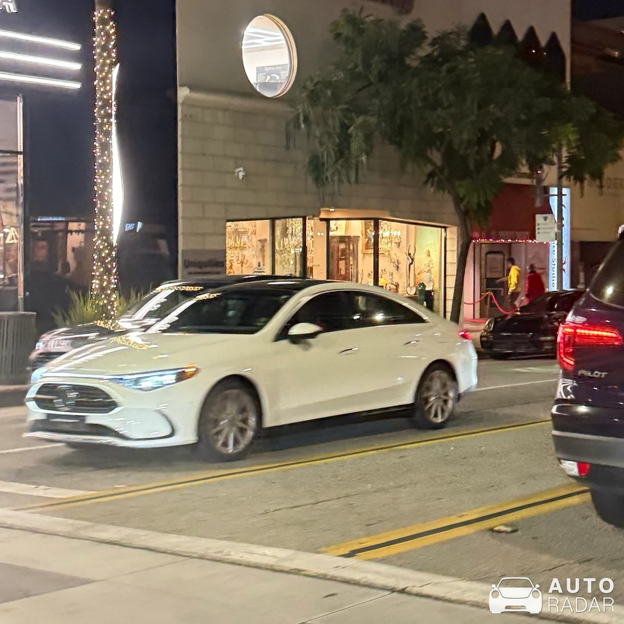 Mercedes-Benz CLA EV 2025 spotted in Beverly Hills, United States