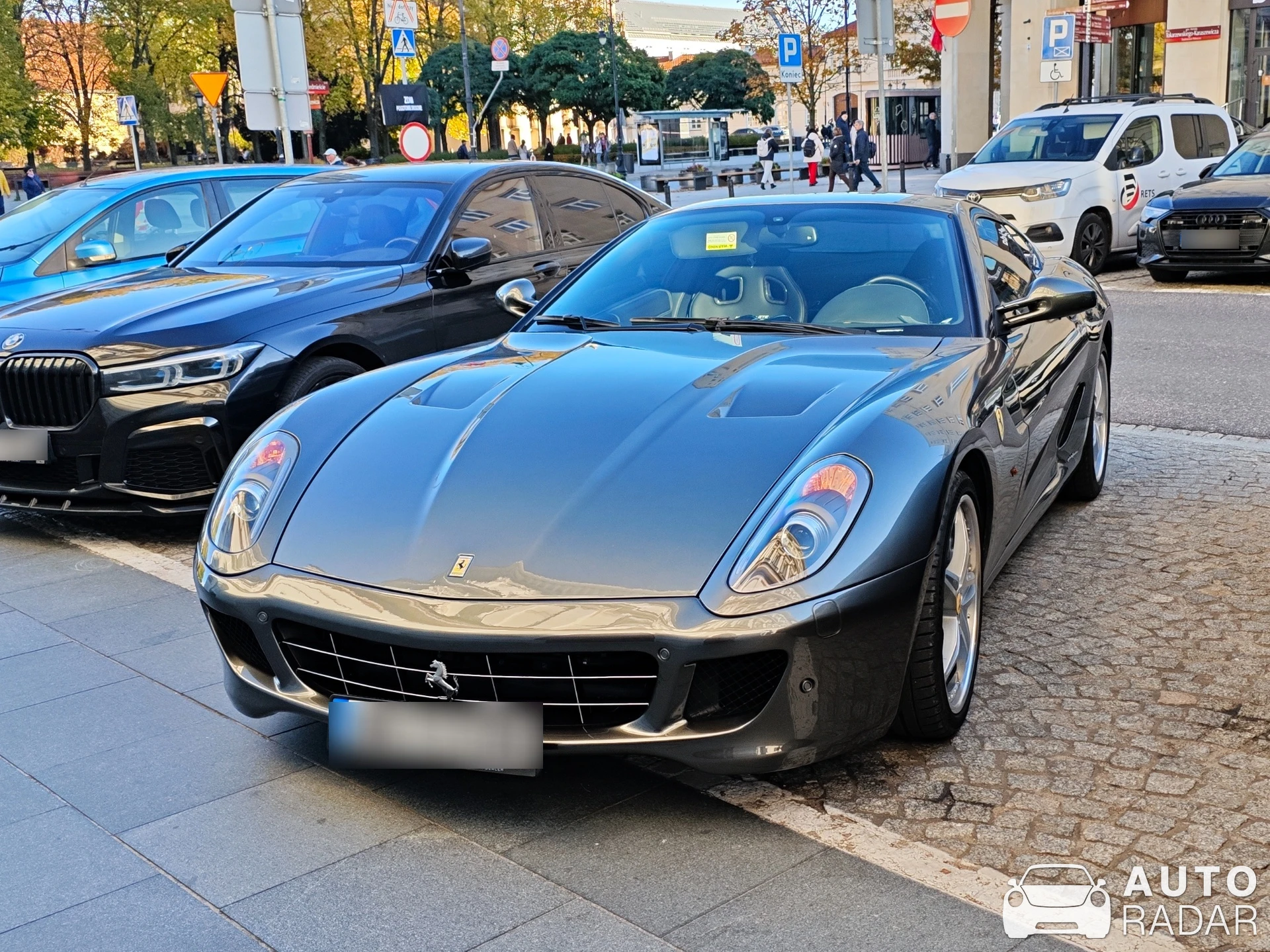 Ferrari 599 GTB Fiorano HGTE spotted in Warszawa