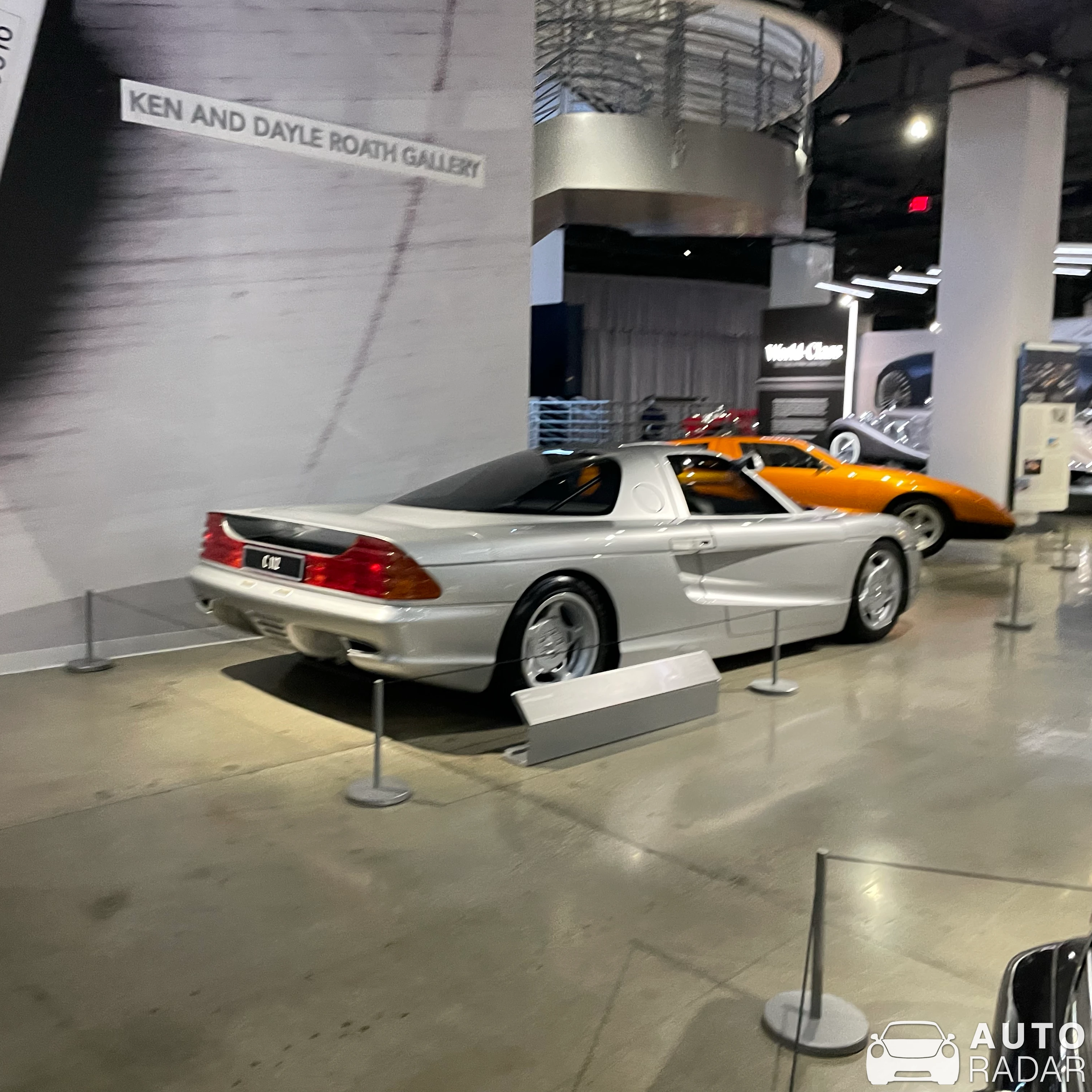 Mercedes-Benz C112 spotted in Los Angeles