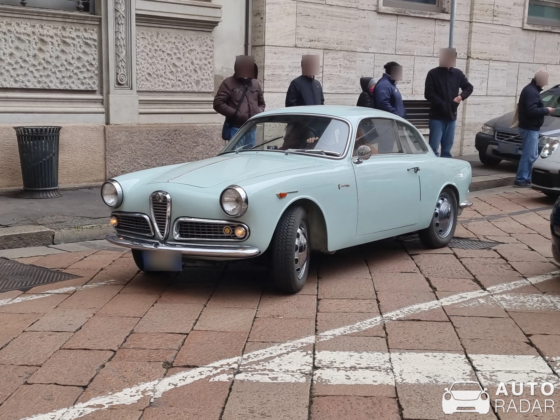 Alfa Romeo Giulietta Sprint 1600 spotted in Milano, Italy