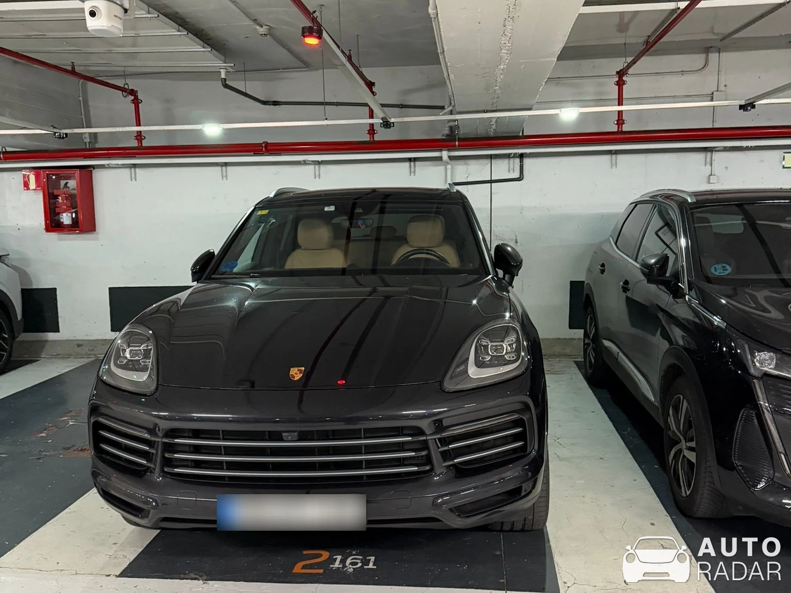 Porsche Cayenne spotted in Barcelona, Spain