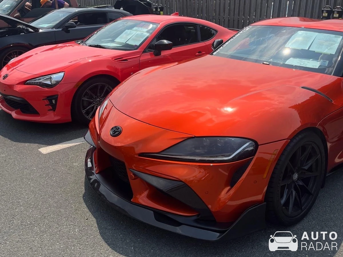 Toyota GR Supra A90 Liberty Walk spotted in St. Moritz