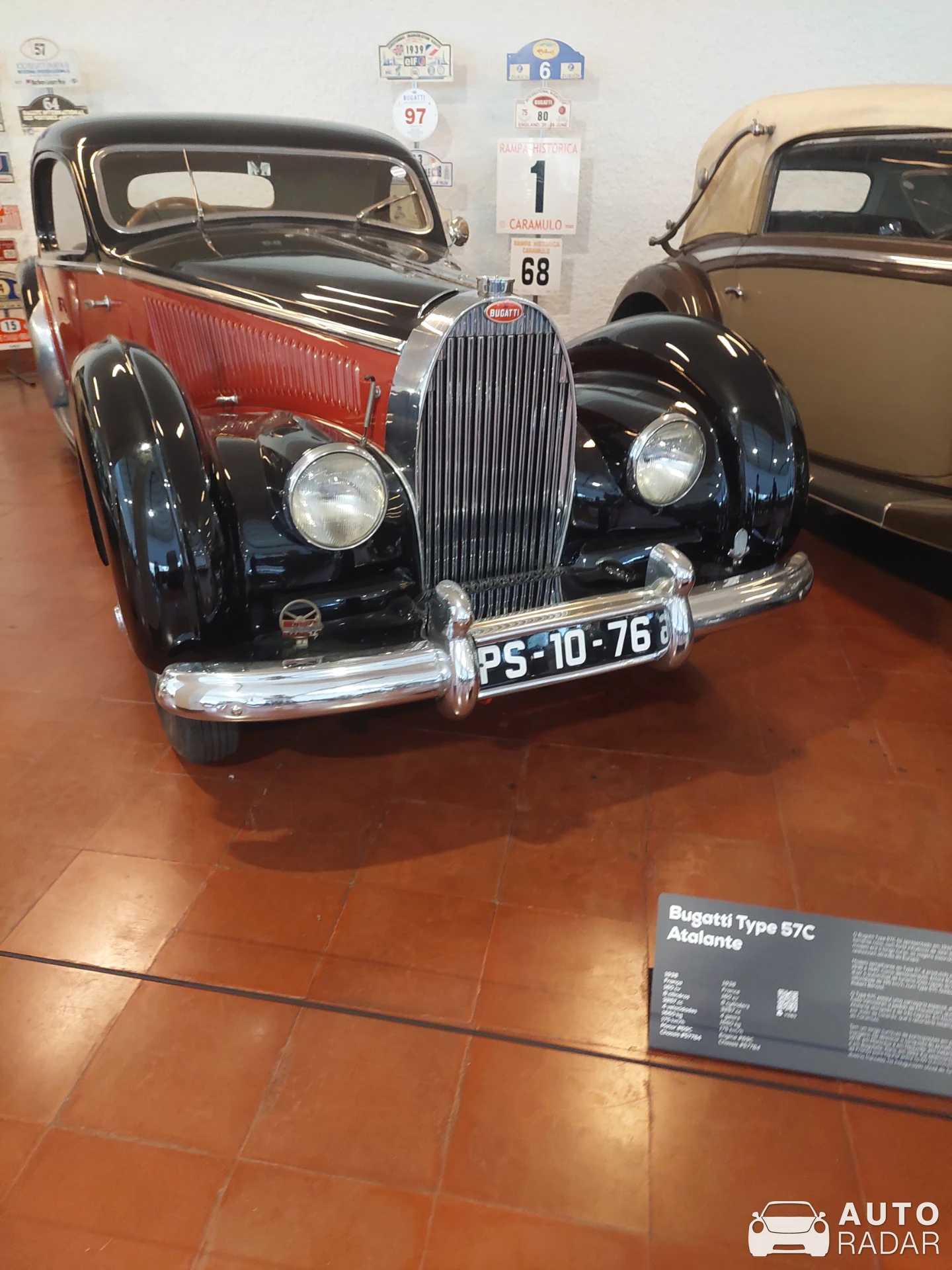 Bugatti Type 57C spotted in Caramulo