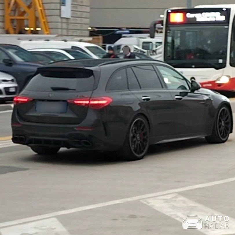 Mercedes-AMG C 63 S E-Performance Estate S206 spotted in Bari, Italy