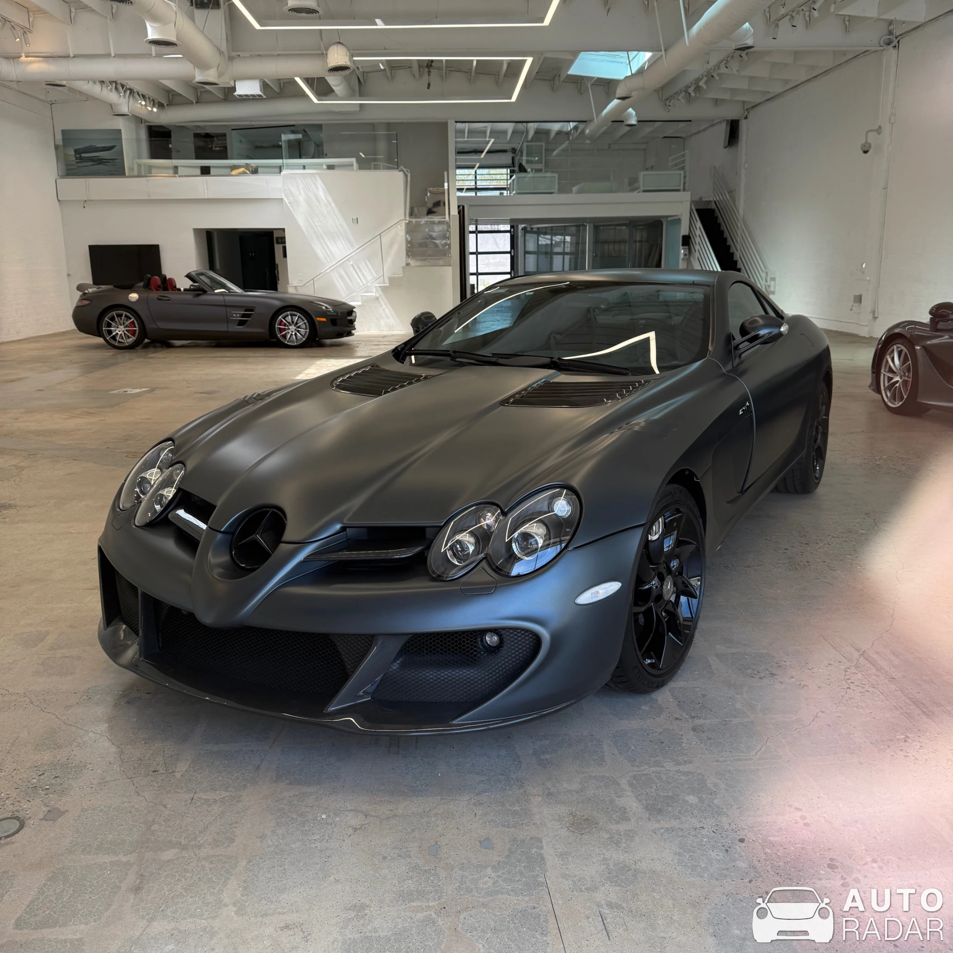 Mercedes-Benz SLR McLaren MSO Heritage Edition spotted in Beverly Hills, United States