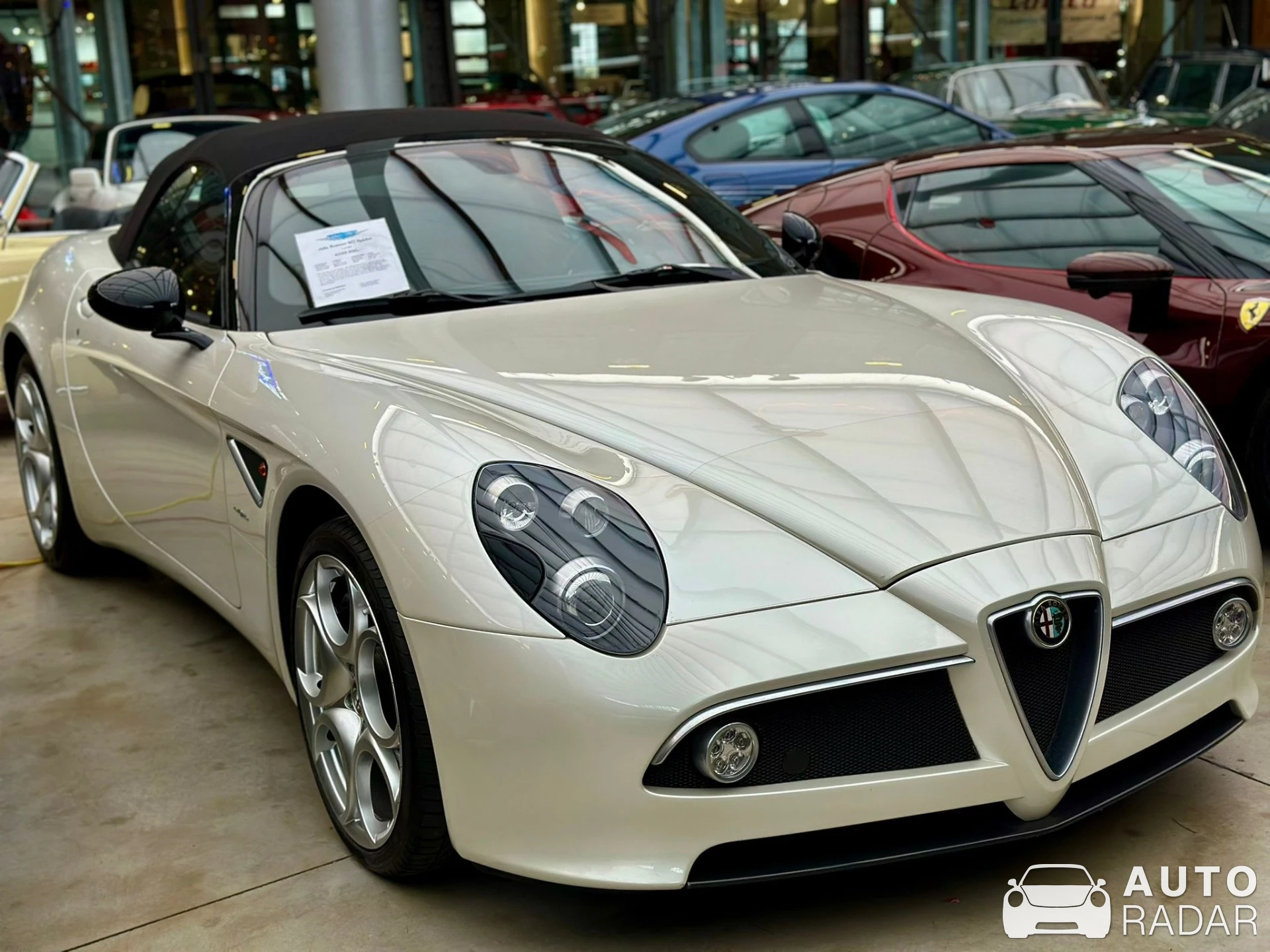 Alfa Romeo 8C Spider spotted in Düsseldorf, Germany