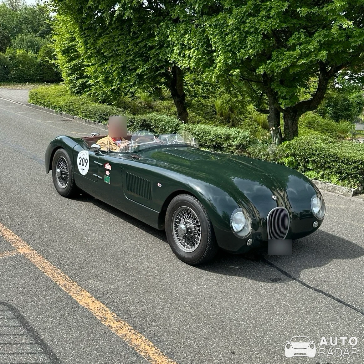 Jaguar C-Type spotted in Rudolfstetten-Friedlisberg