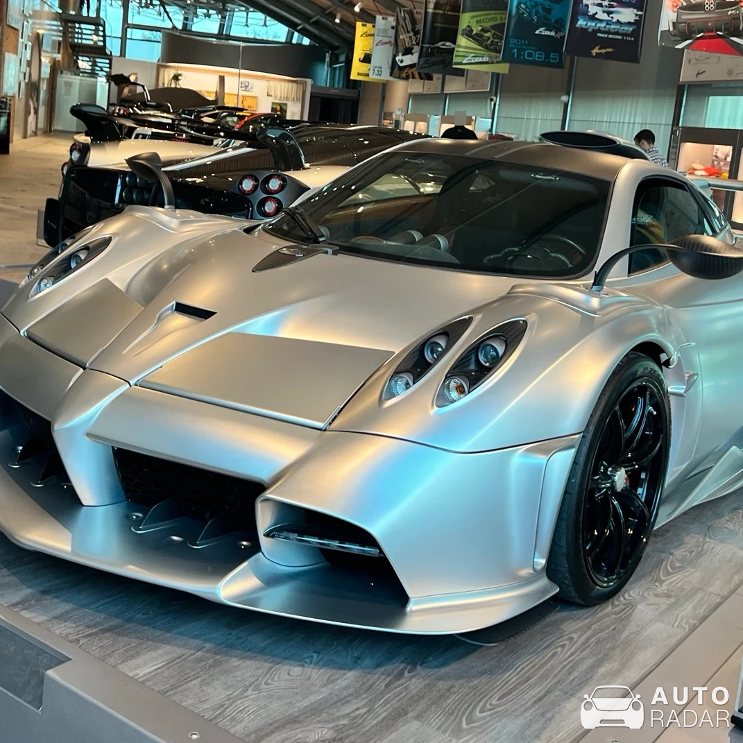 Pagani Huayra Imola Roadster 'Nāga' spotted in Castelfranco Emilia