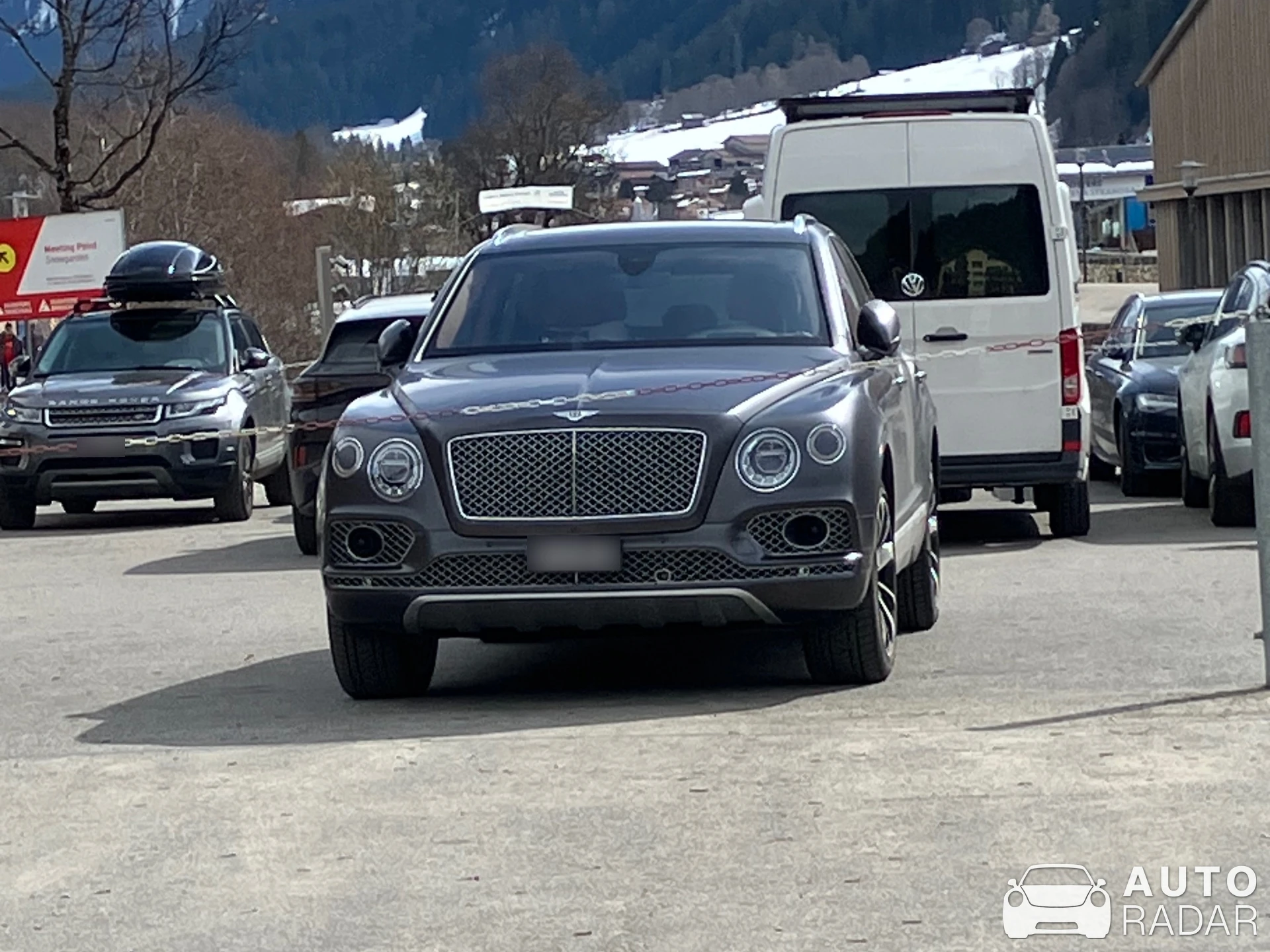 Bentley Bentayga Azure EWB First Edition spotted in Klosters