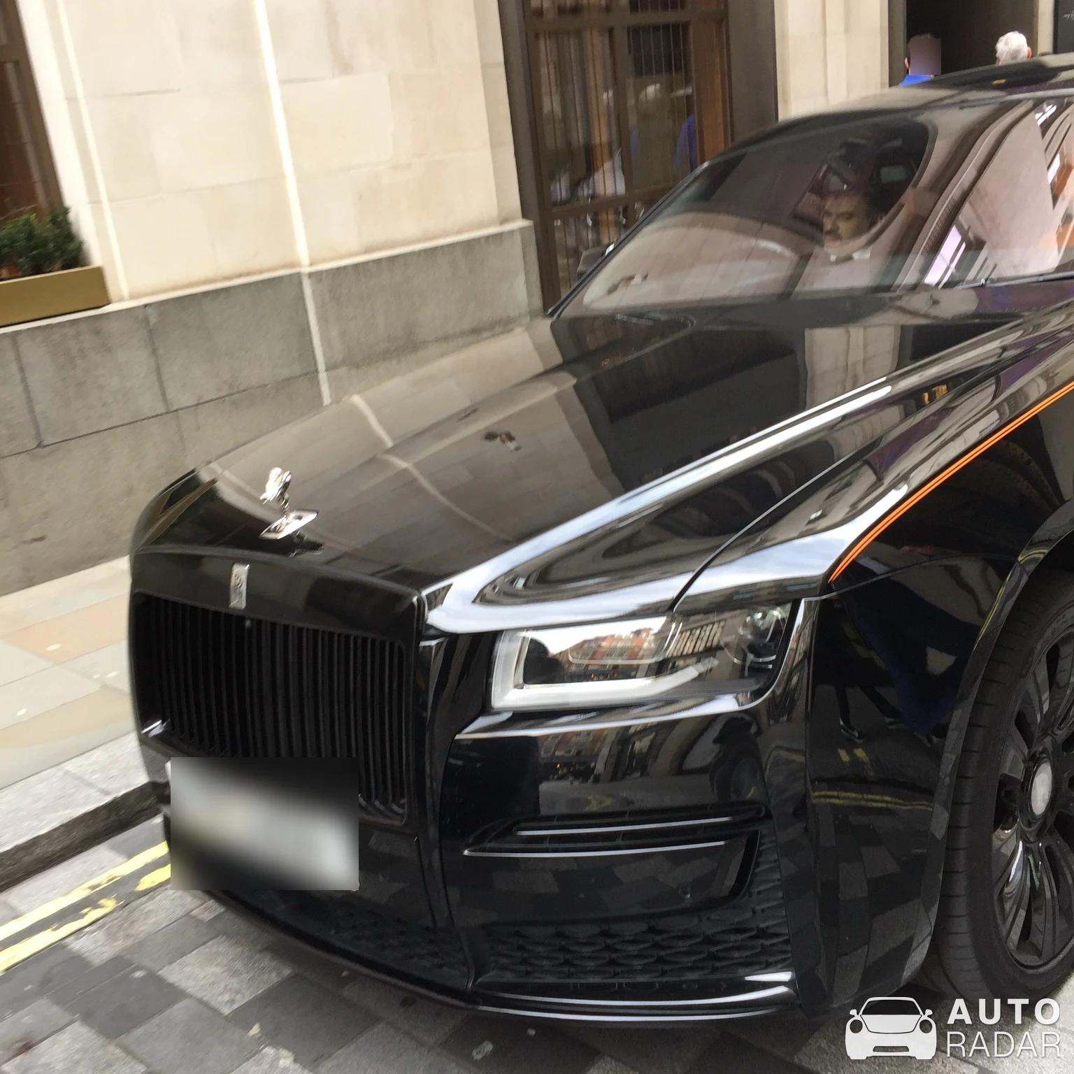 Rolls-Royce Ghost Black Badge 2021 spotted in Greater London, United Kingdom