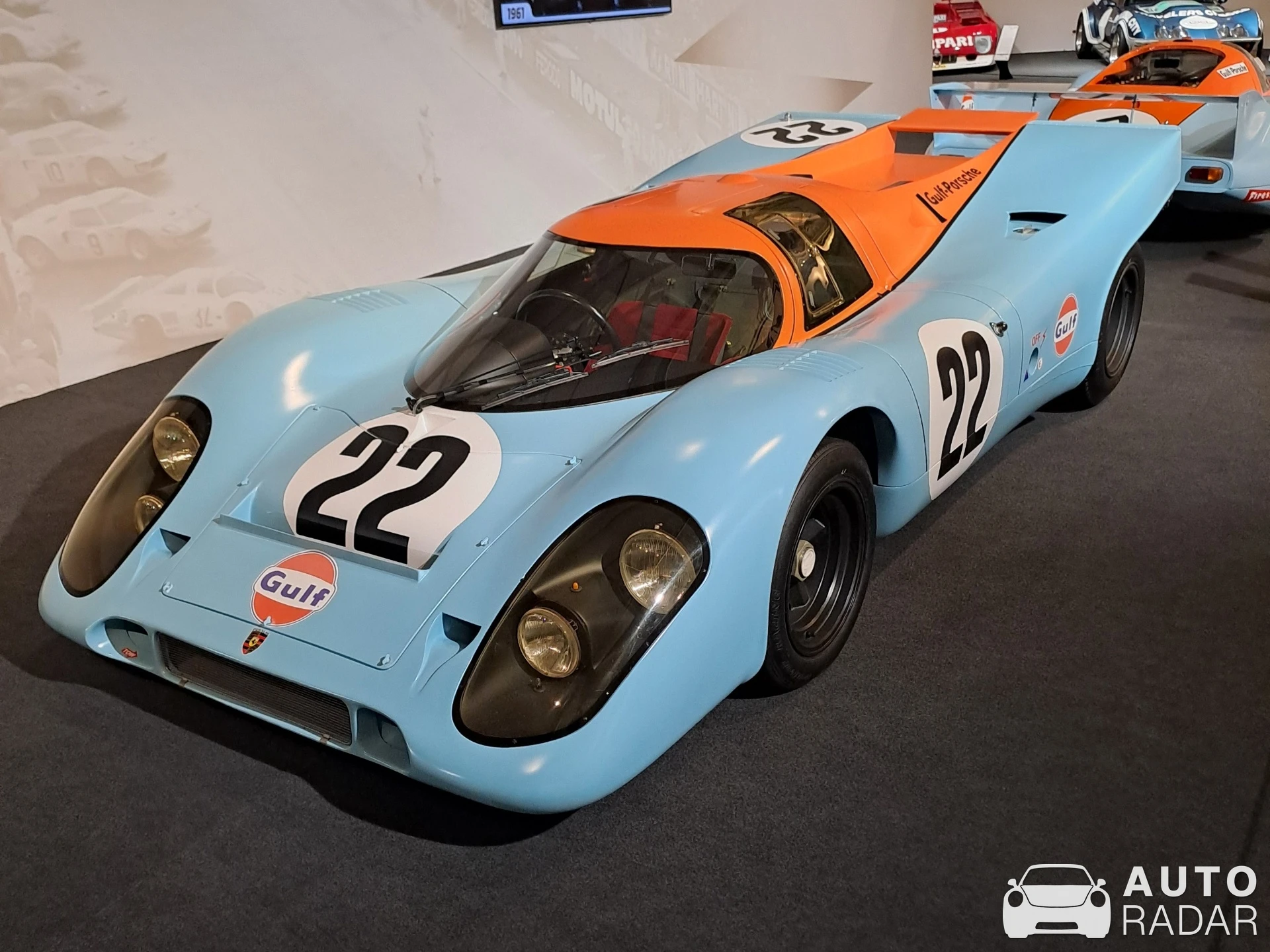 Porsche 917K spotted in Le Mans, France