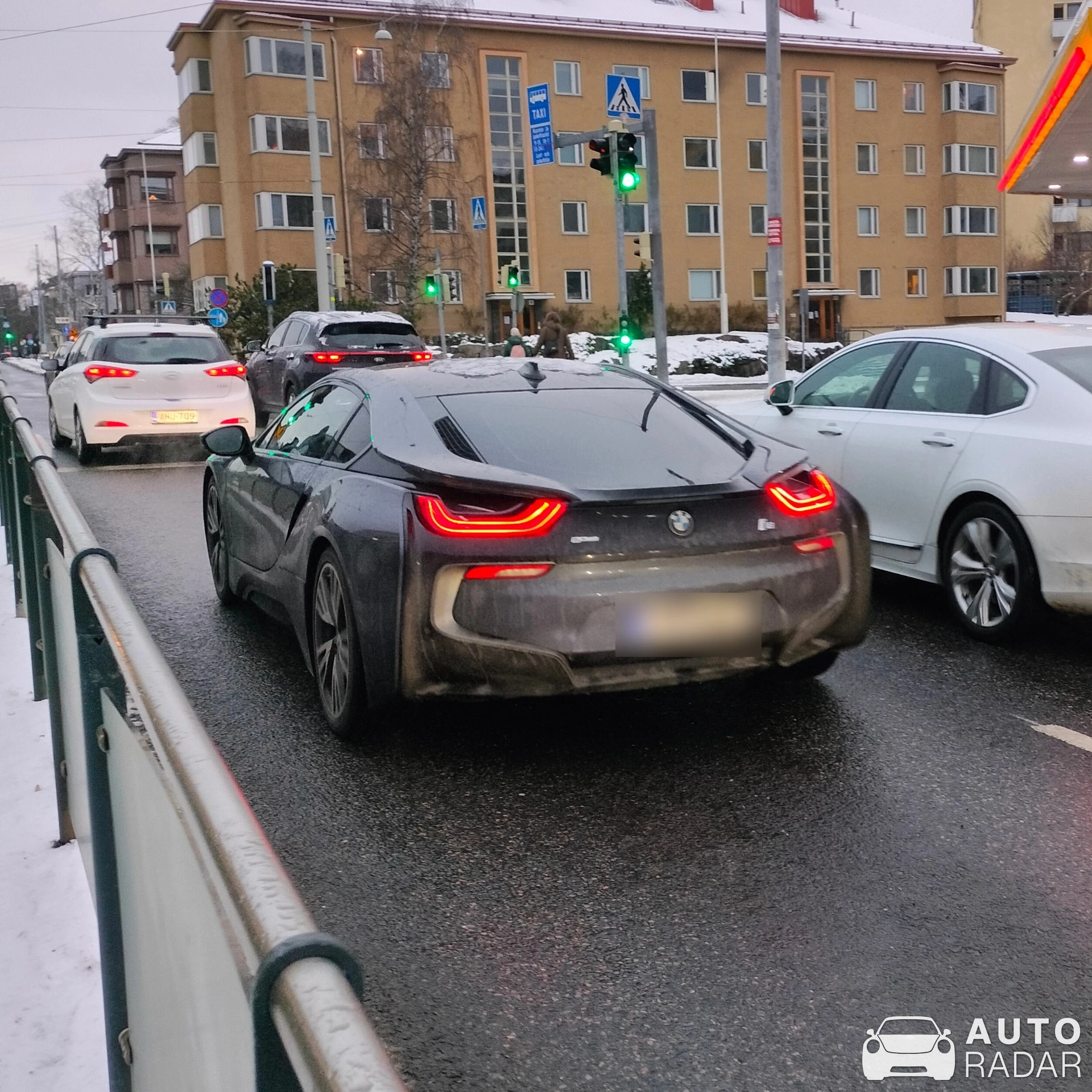 BMW i8 spotted in Helsinki, Finland