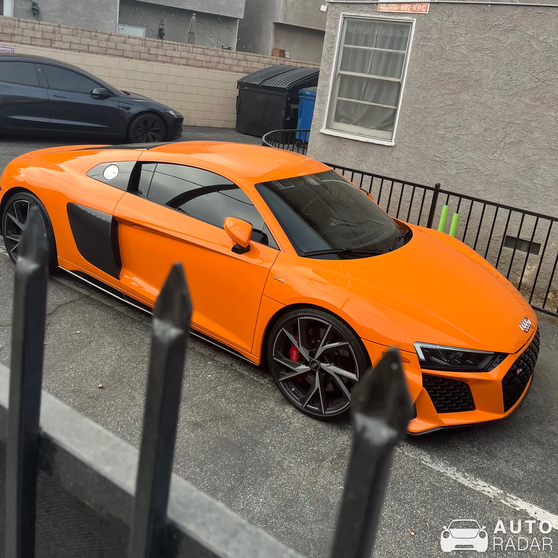 Audi R8 V10 spotted in Los Angeles, United States