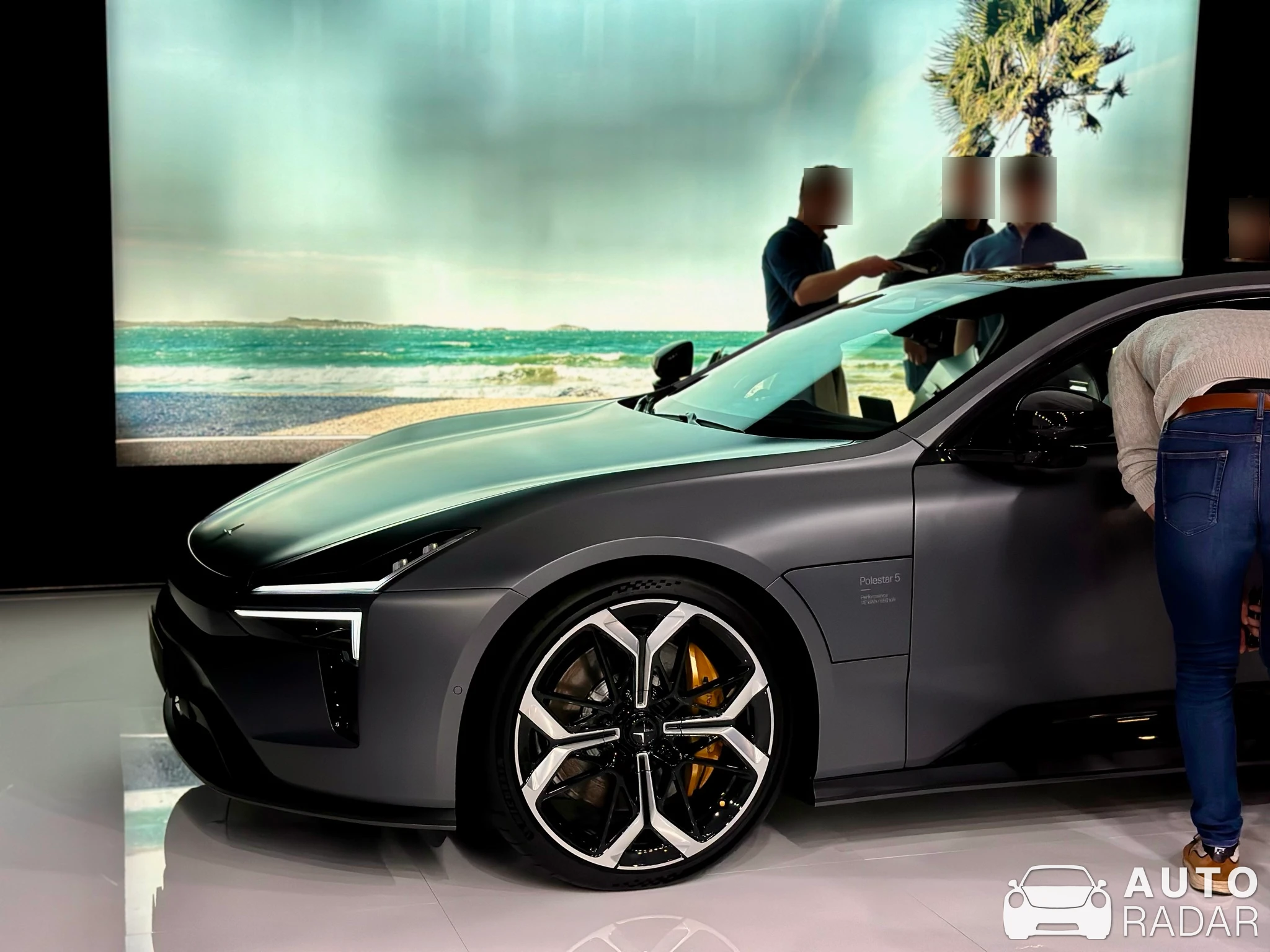 Polestar 5 spotted in Brussel