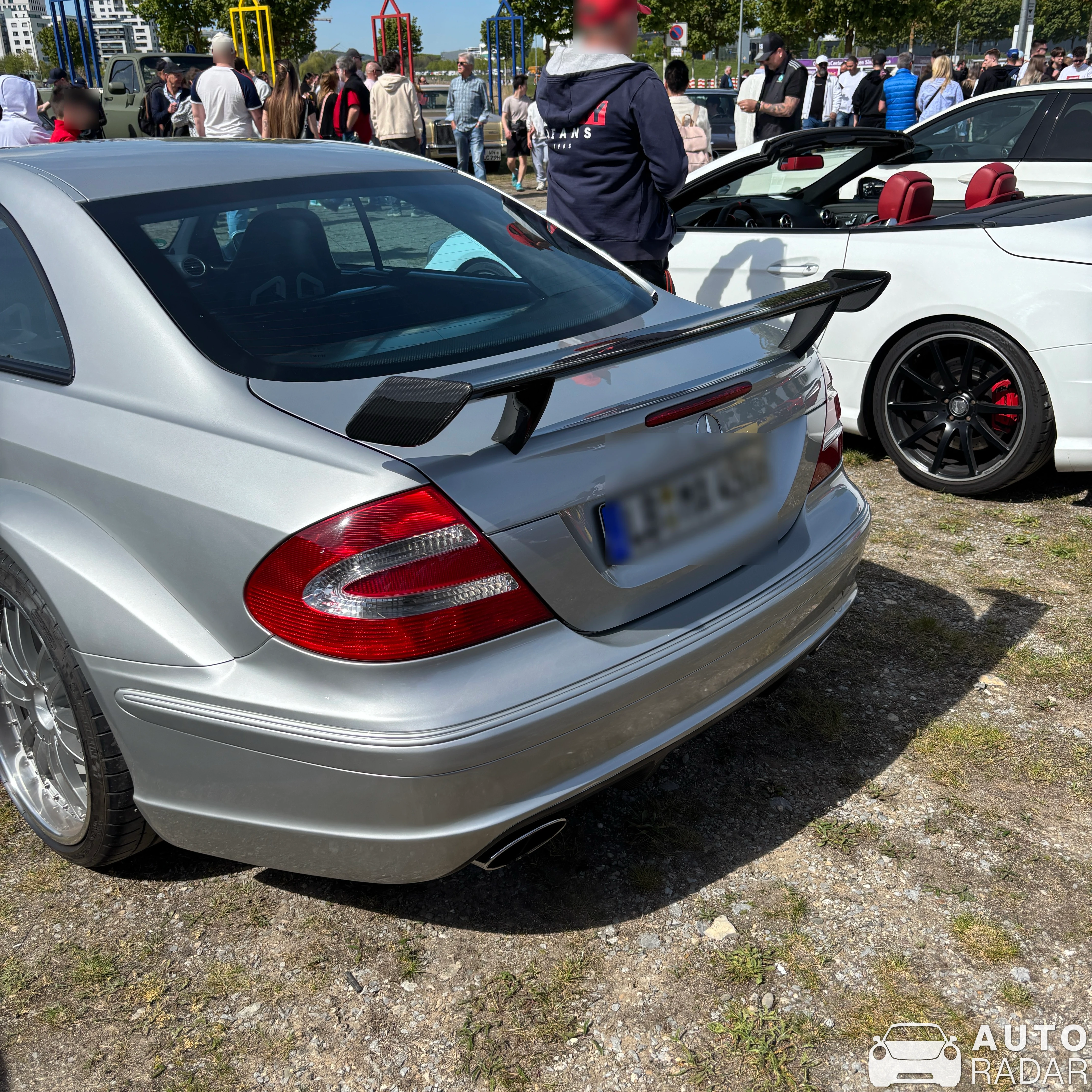 Mercedes-Benz CLK 63 AMG Black Series spotted in Böblingen