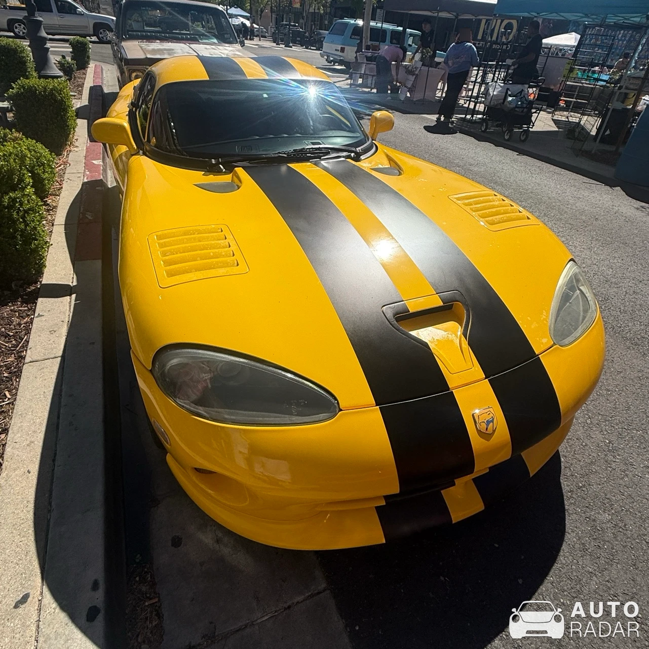Dodge Viper GTS spotted in Rosamond