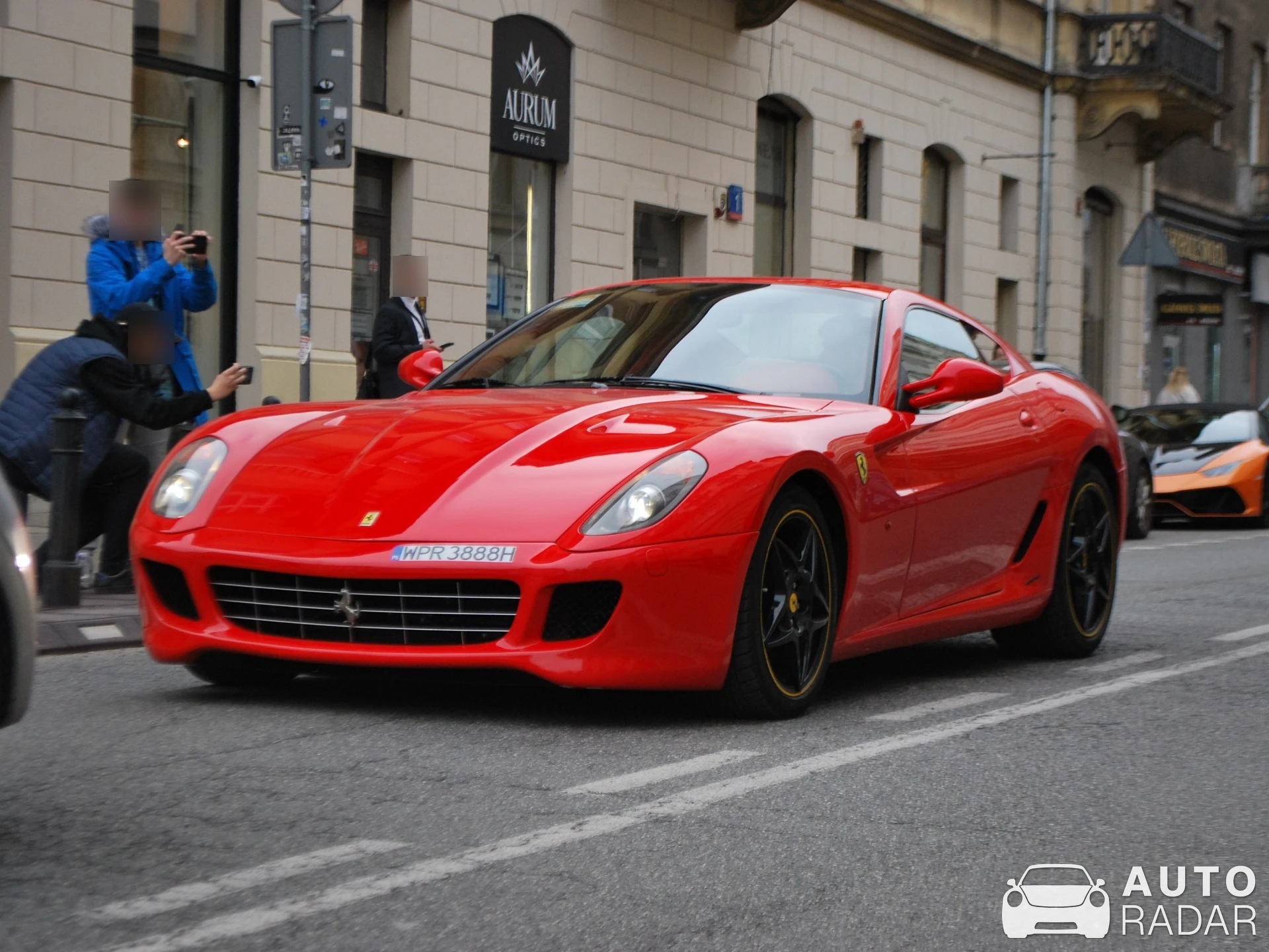 Ferrari 599 GTB Fiorano spotted in Warszawa, Poland
