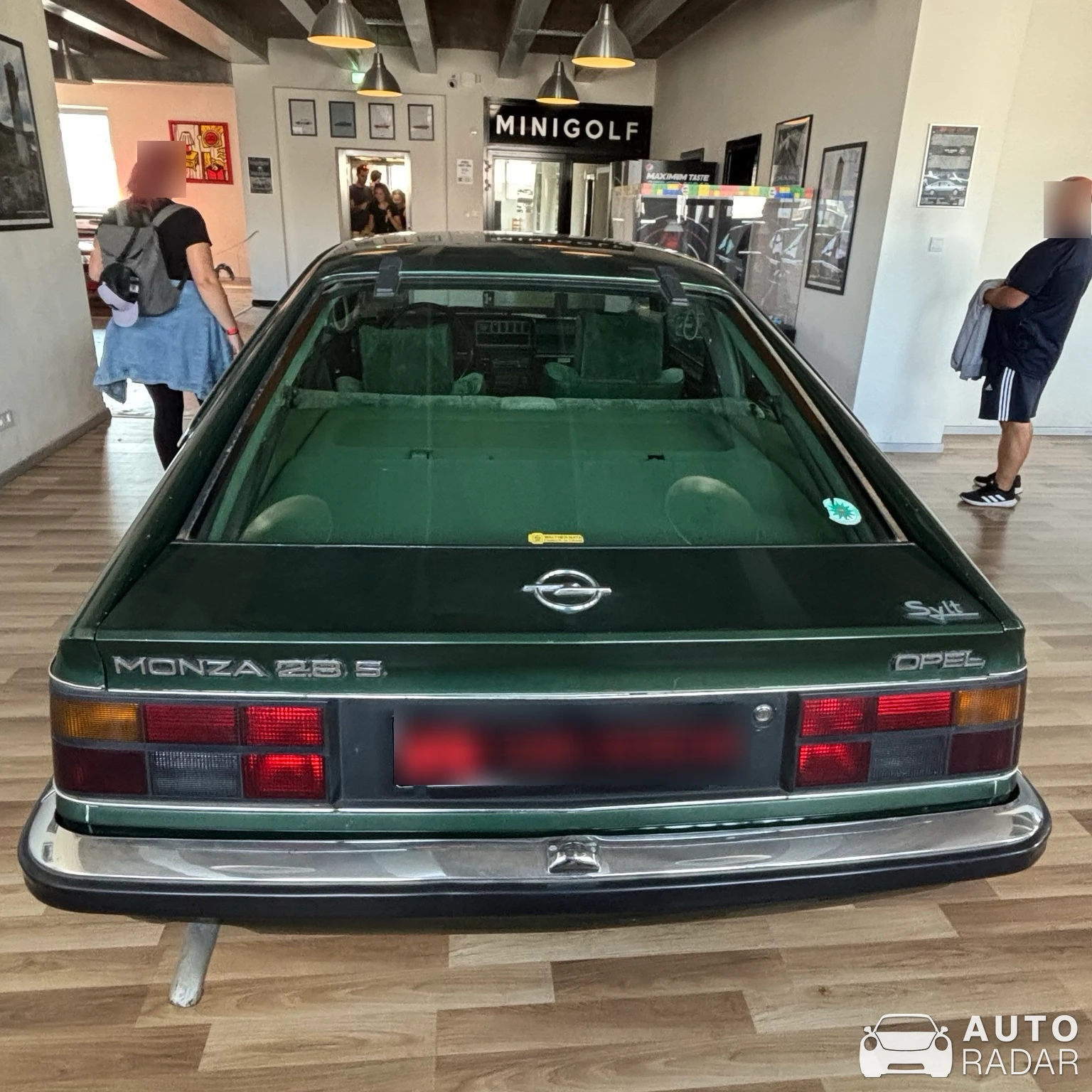 Opel Monza spotted in Brezno