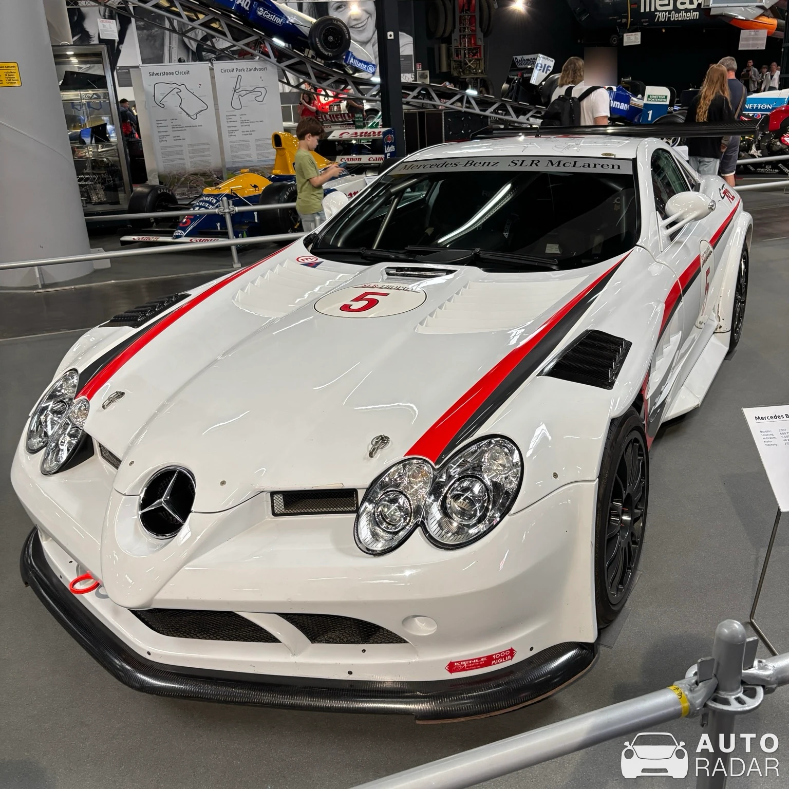 Mercedes-Benz SLR McLaren MSO Heritage Edition spotted in Sinsheim