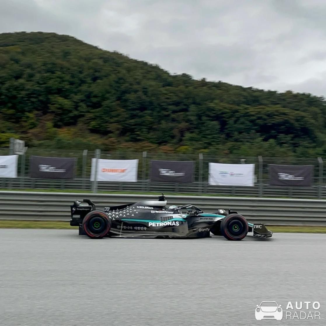 Mercedes-AMG F1 W13 E Performance spotted in 용인시