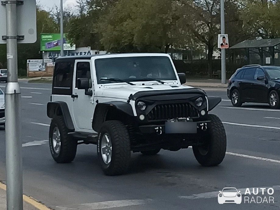 Jeep Wrangler spotted in Szeged