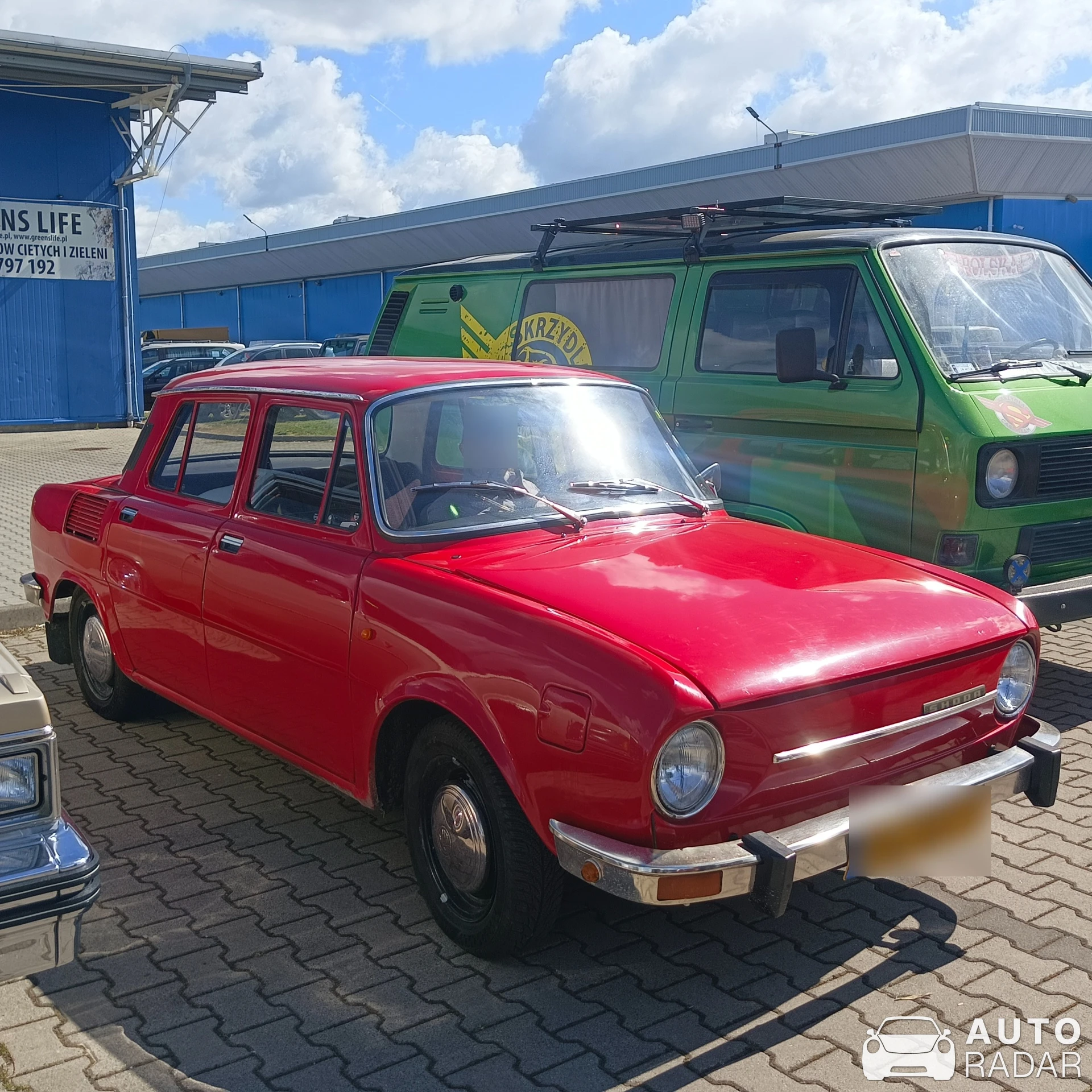 Škoda 100 spotted in Wrocław