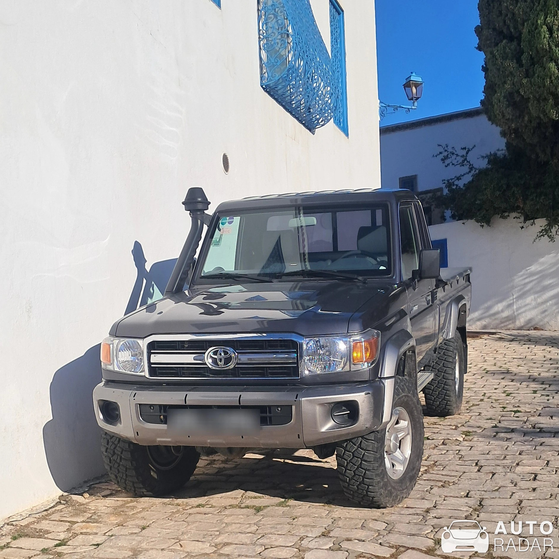 Toyota Land Cruiser spotted in Carthage, Tunisia