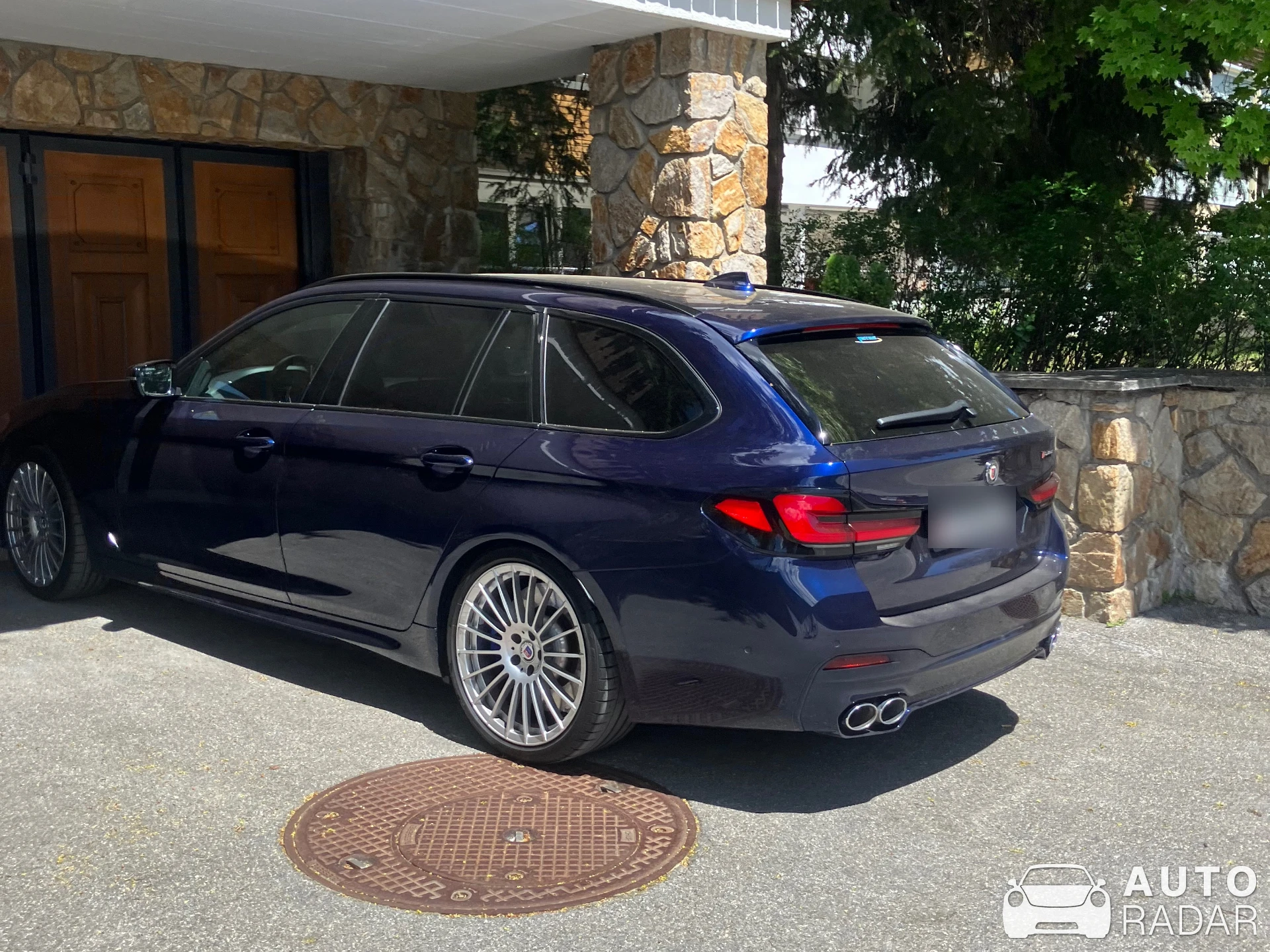 Alpina B5 Touring spotted in Davos