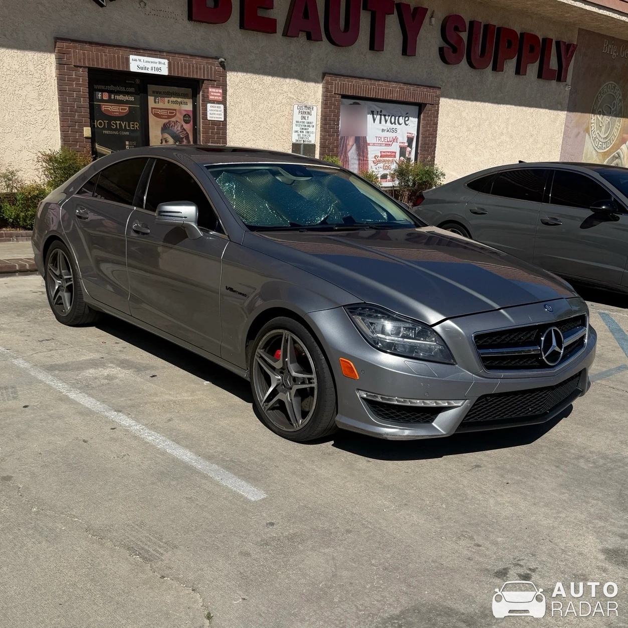 Mercedes-Benz CLS 63 AMG C218 spotted in Rosamond