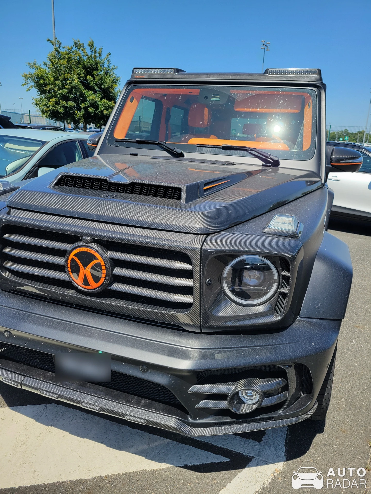 Mercedes-AMG G 63 W463 2018 Mansory x Philipp Plein Star Trooper spotted in Bouguenais
